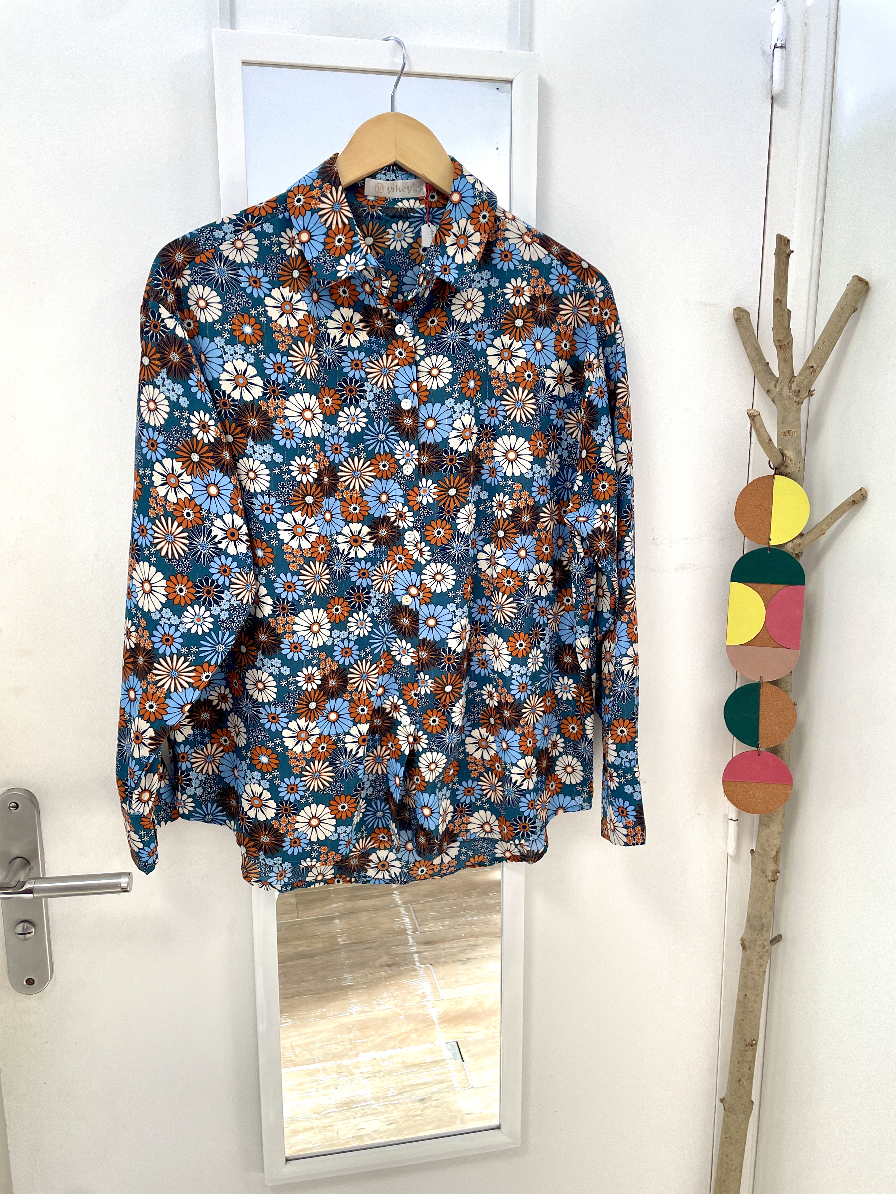 blouse, chemise, marque française, vêtement, prêt à porter, seconde main, friperie, kapsule éphémère, yikey