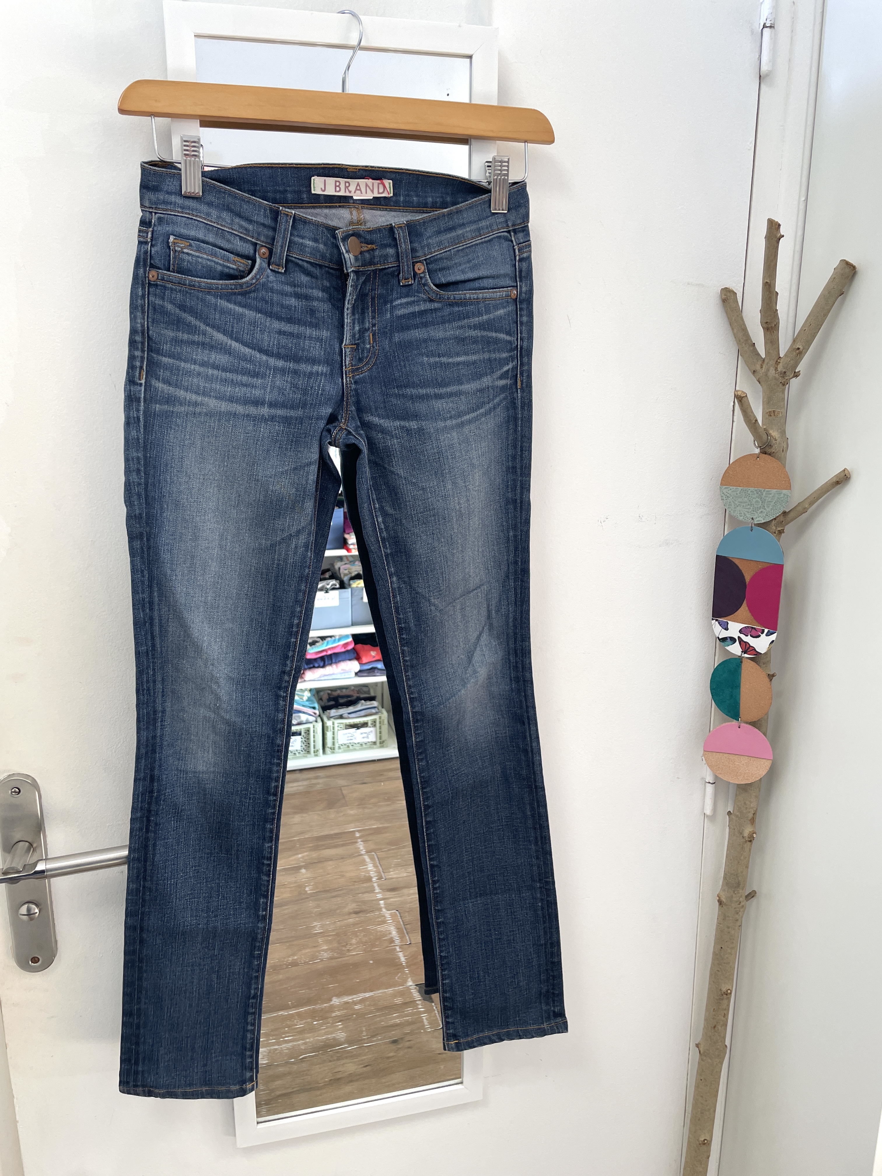 palazzo, pantalon, jean, seconde main, mode durable, friperie, vêtement d'occasion, boutique nantaise, kapsule éphémère, j brand