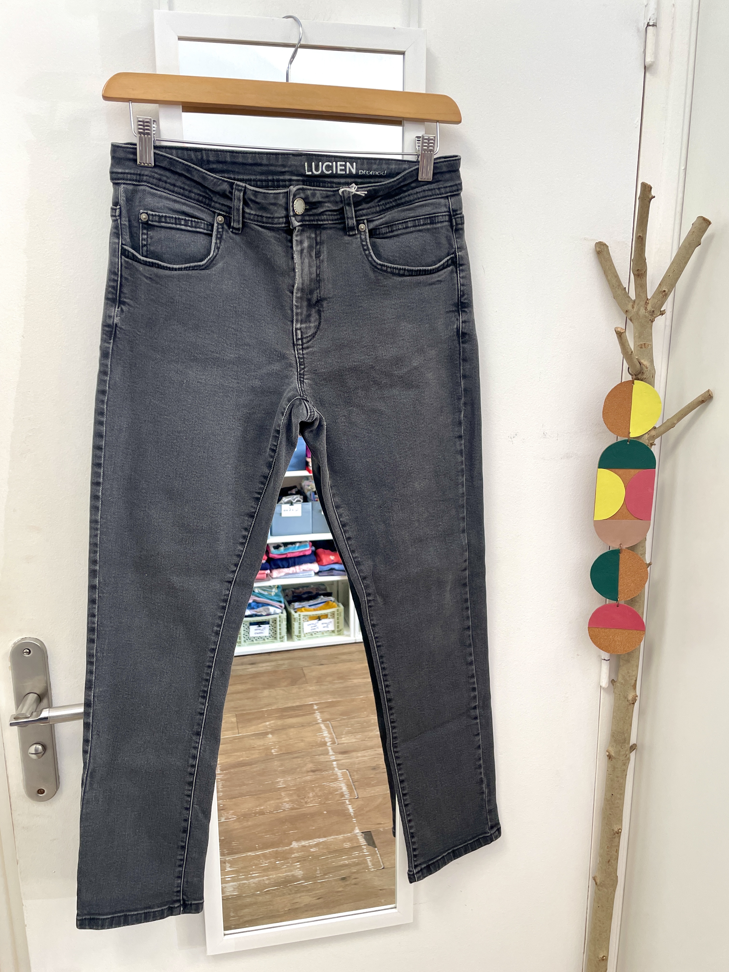 pantalon, mode, vêtements, prêt à porter, friperie, seconde main, marque française, kapsule ephemere, camaïeu