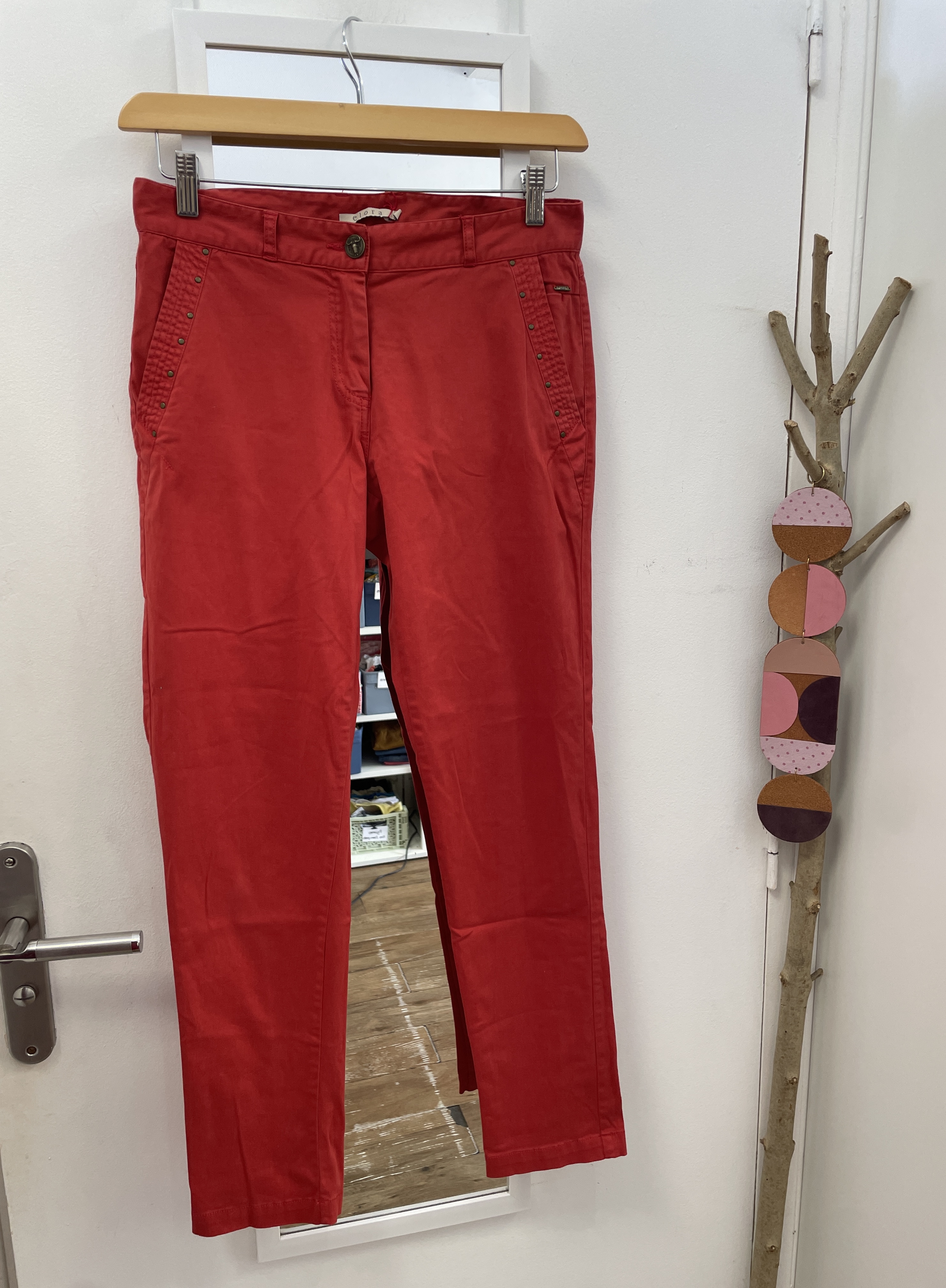 pantalon, mode, vêtements, prêt à porter, friperie, seconde main, marque française, kapsule ephemere, elora