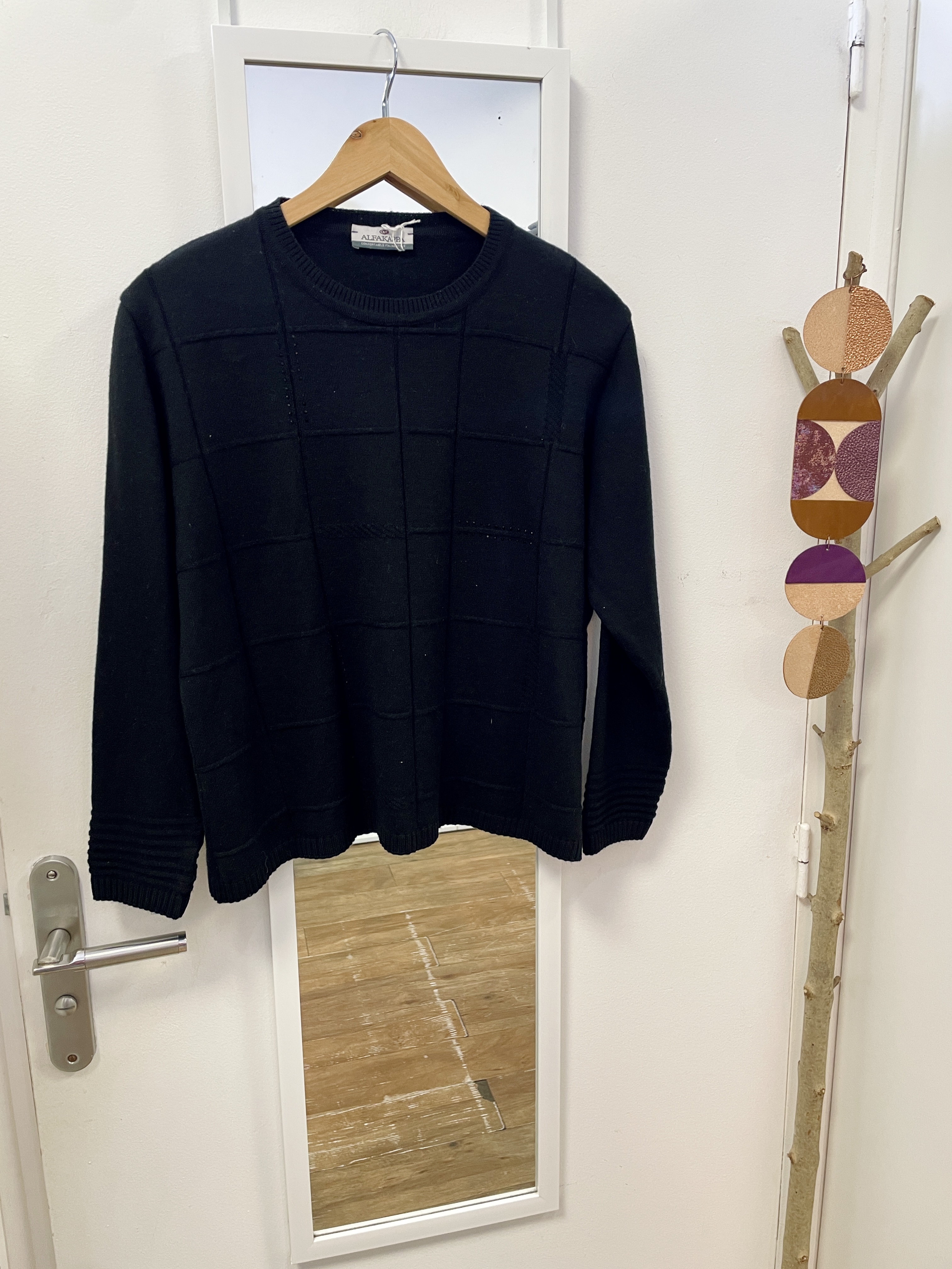 pull, vêtement, prêt à porter, mode, friperie, seconde main, marque française, kapsule éphémère, grande taille, alfakappa