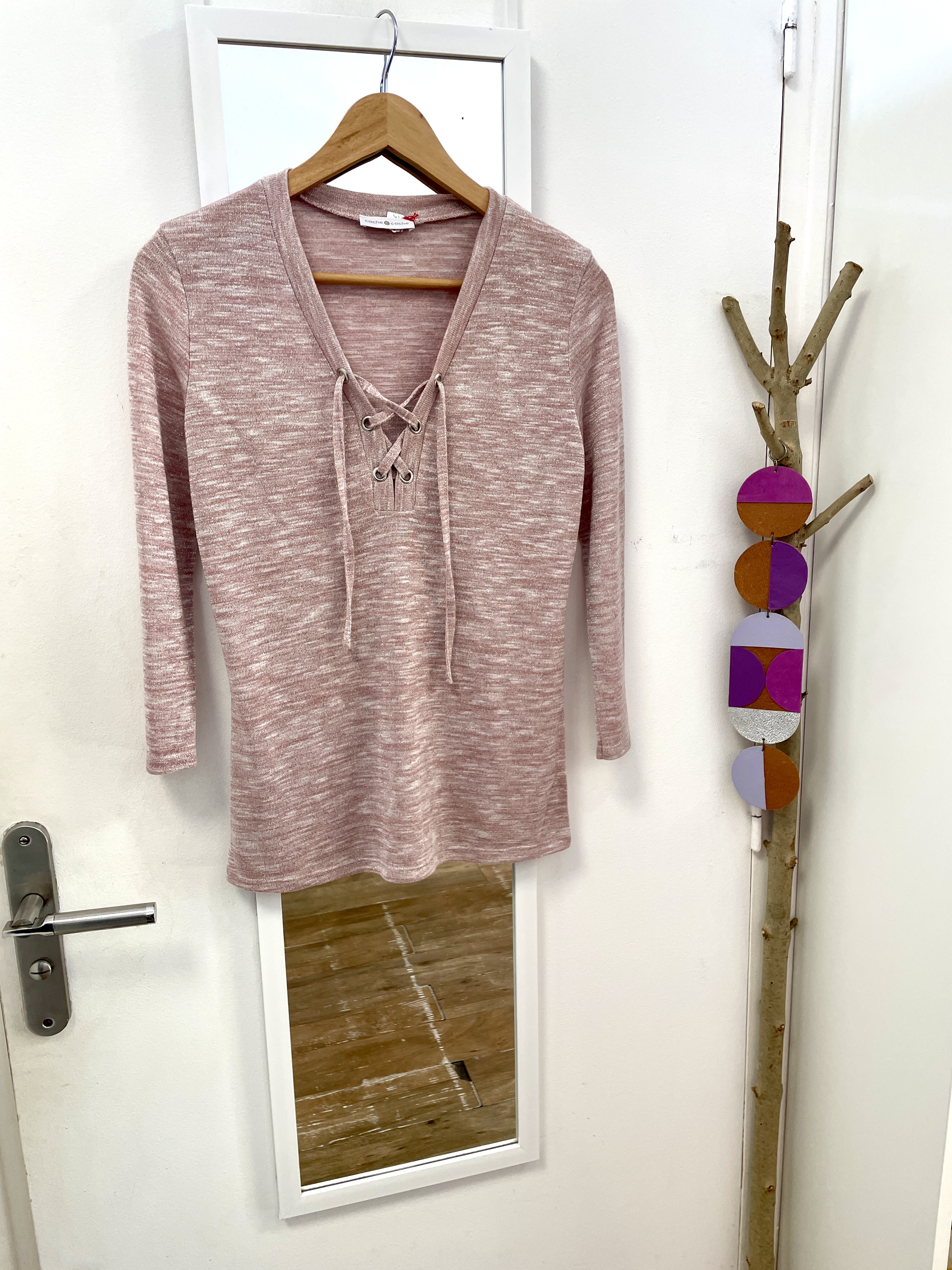 pull, vêtement, prêt à porter, mode, friperie, seconde main, marque française, kapsule éphémère, cache cache