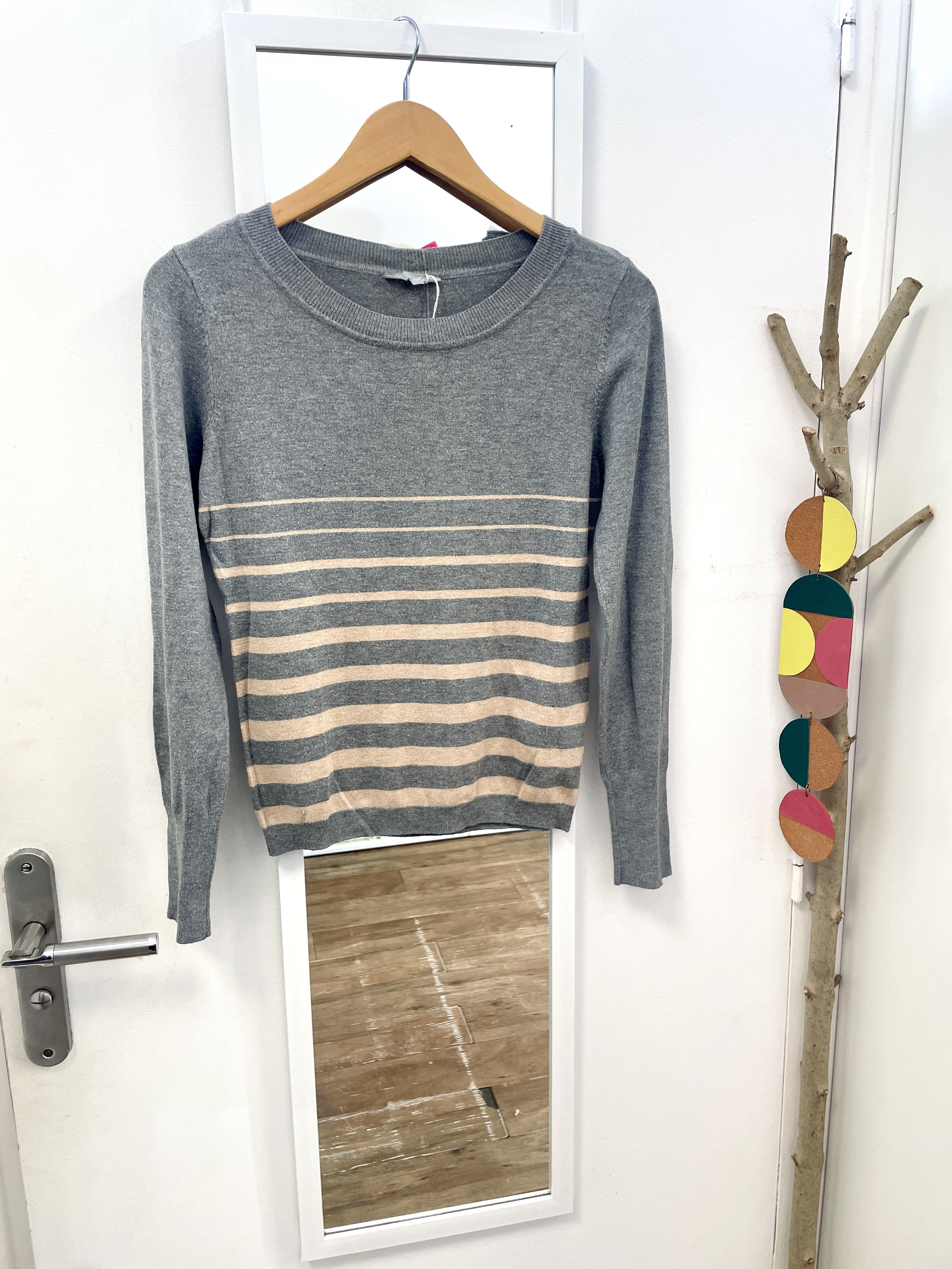 pull, vêtement, prêt à porter, mode, friperie, seconde main, marque française, kapsule éphémère, etam