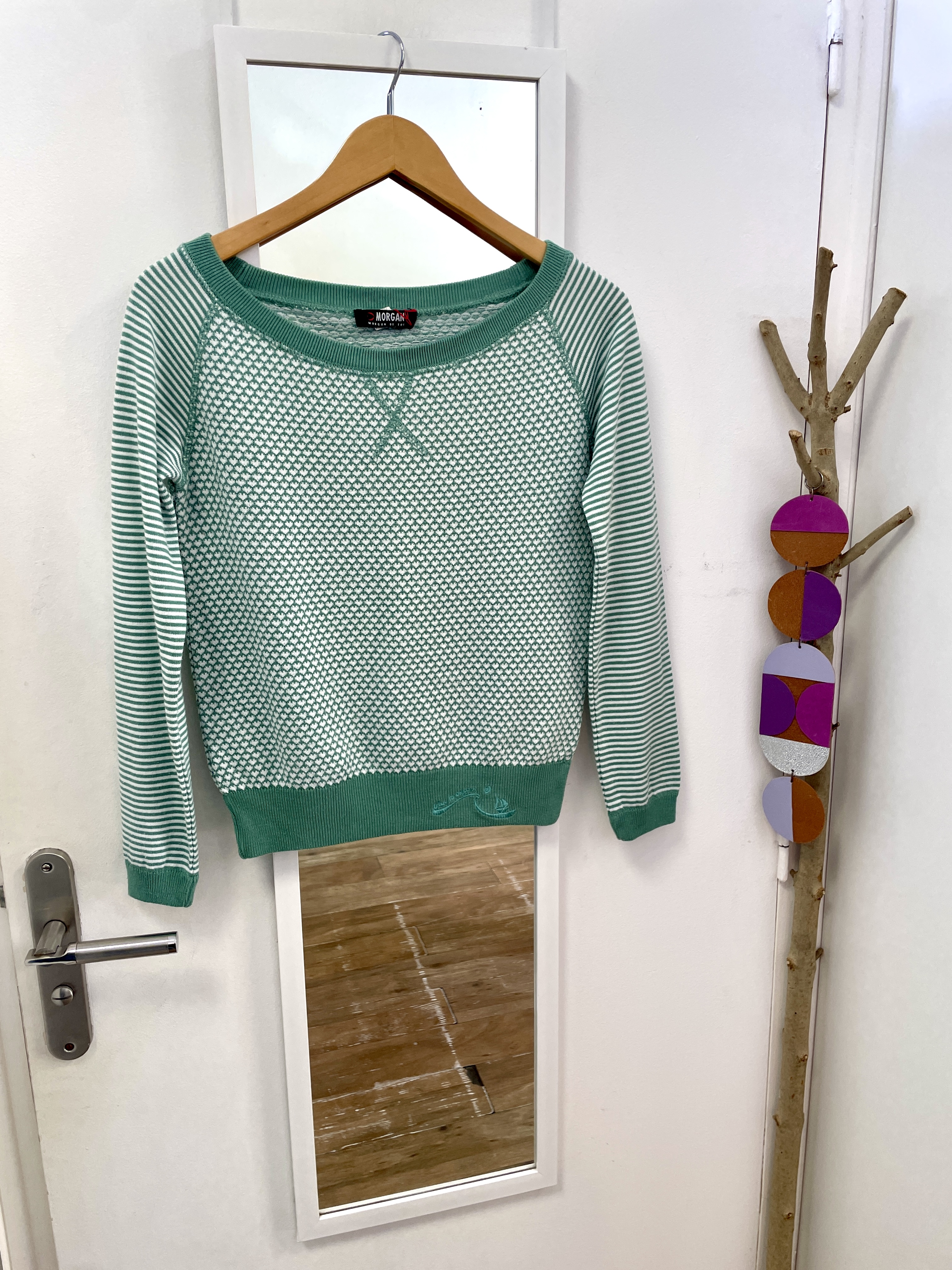 pull, vêtement, prêt à porter, mode, friperie, seconde main, marque française, kapsule éphémère, camaïeu