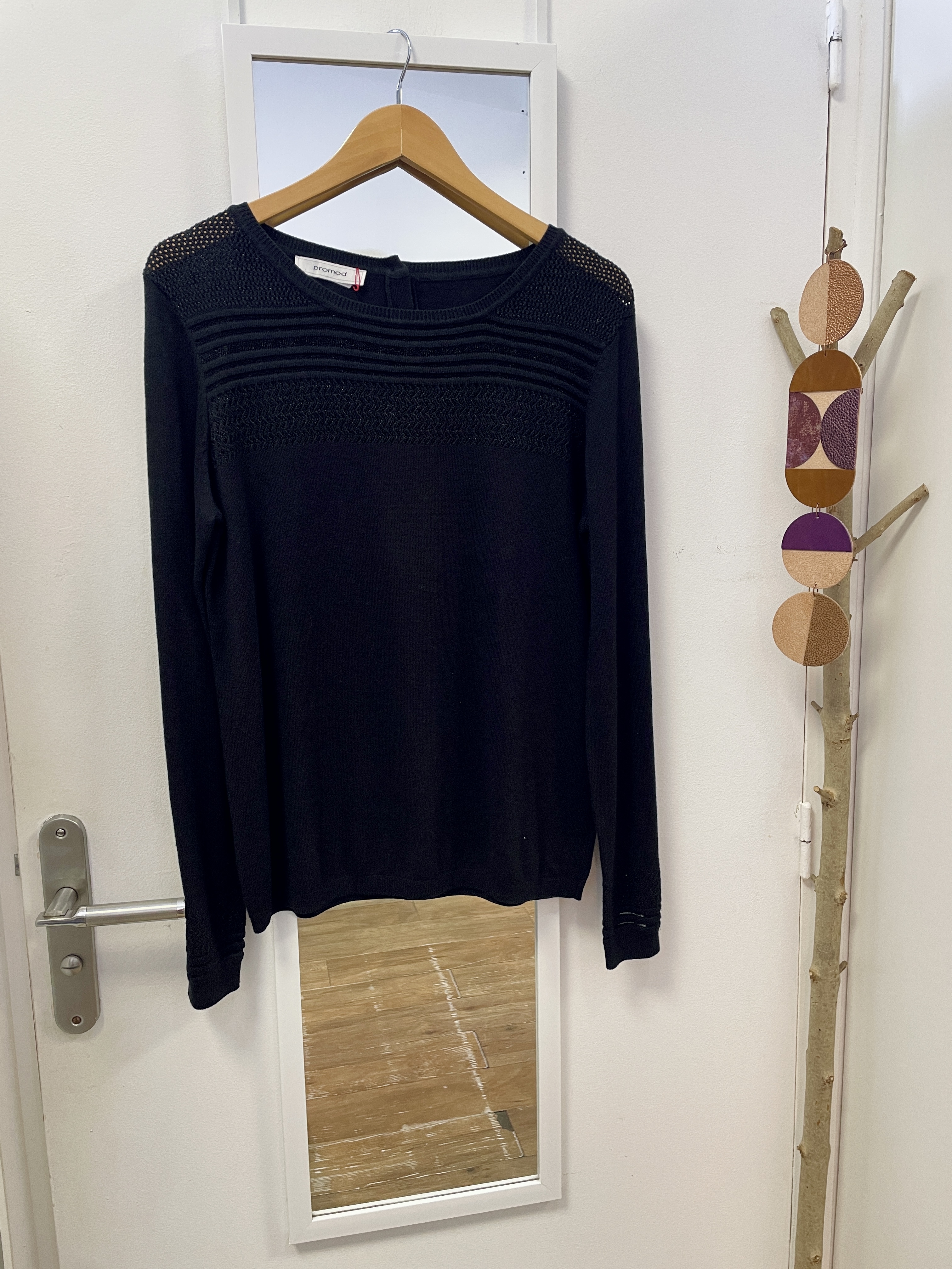 pull, hiver, seconde main, vêtement d'occasion, friperie, prêt à porter, mode durable, marque française, boutique nantaise, kapsule éphémère, promod