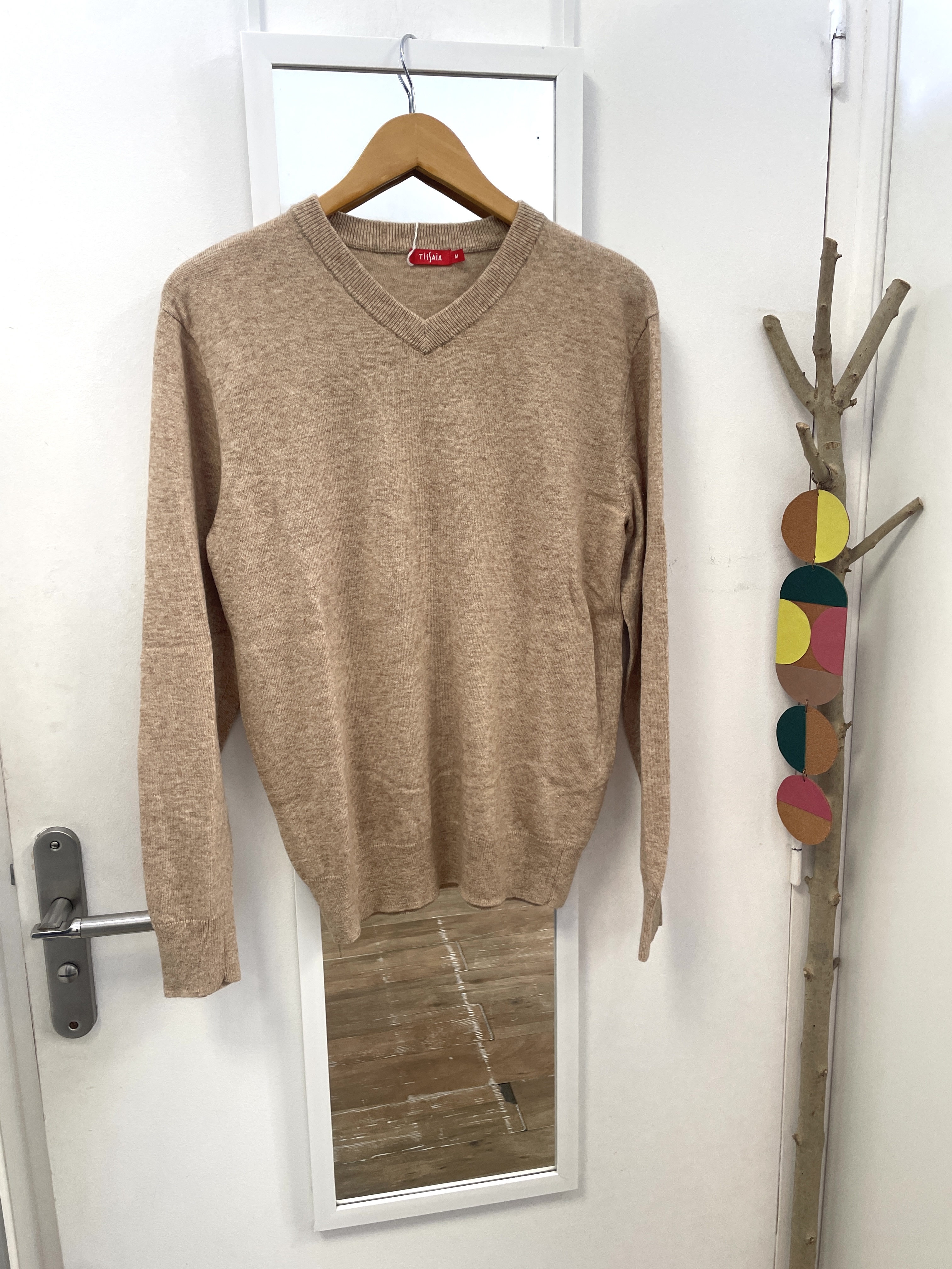 pull, vêtement, prêt à porter, mode, friperie, seconde main, marque française, kapsule éphémère, tissaïa, laine 