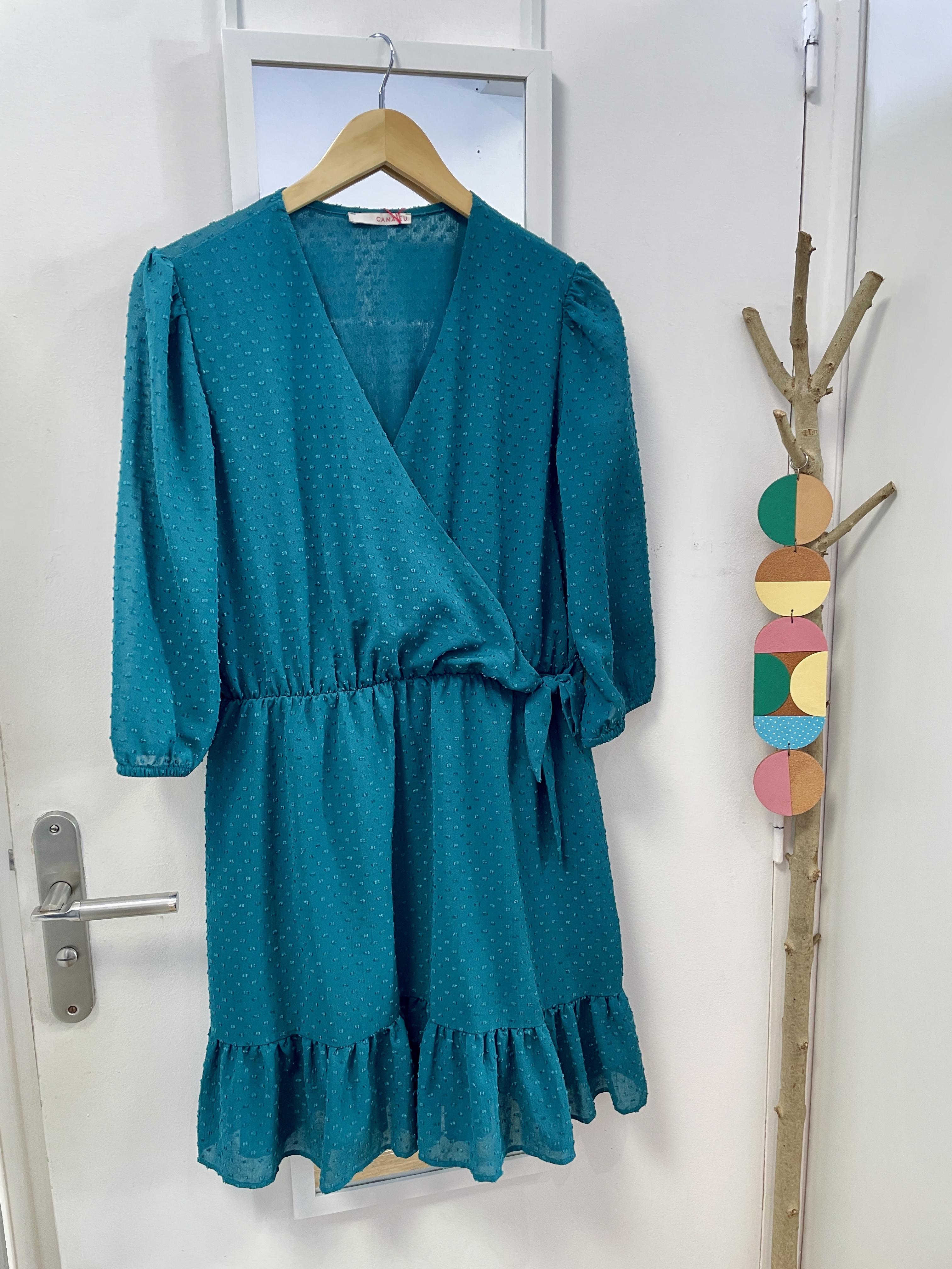 robe, seconde main, friperie, prêt à porter, vêtements, mode, marque française, vêtement d'occasion, kapsule éphémère, grande taille,camaïeu