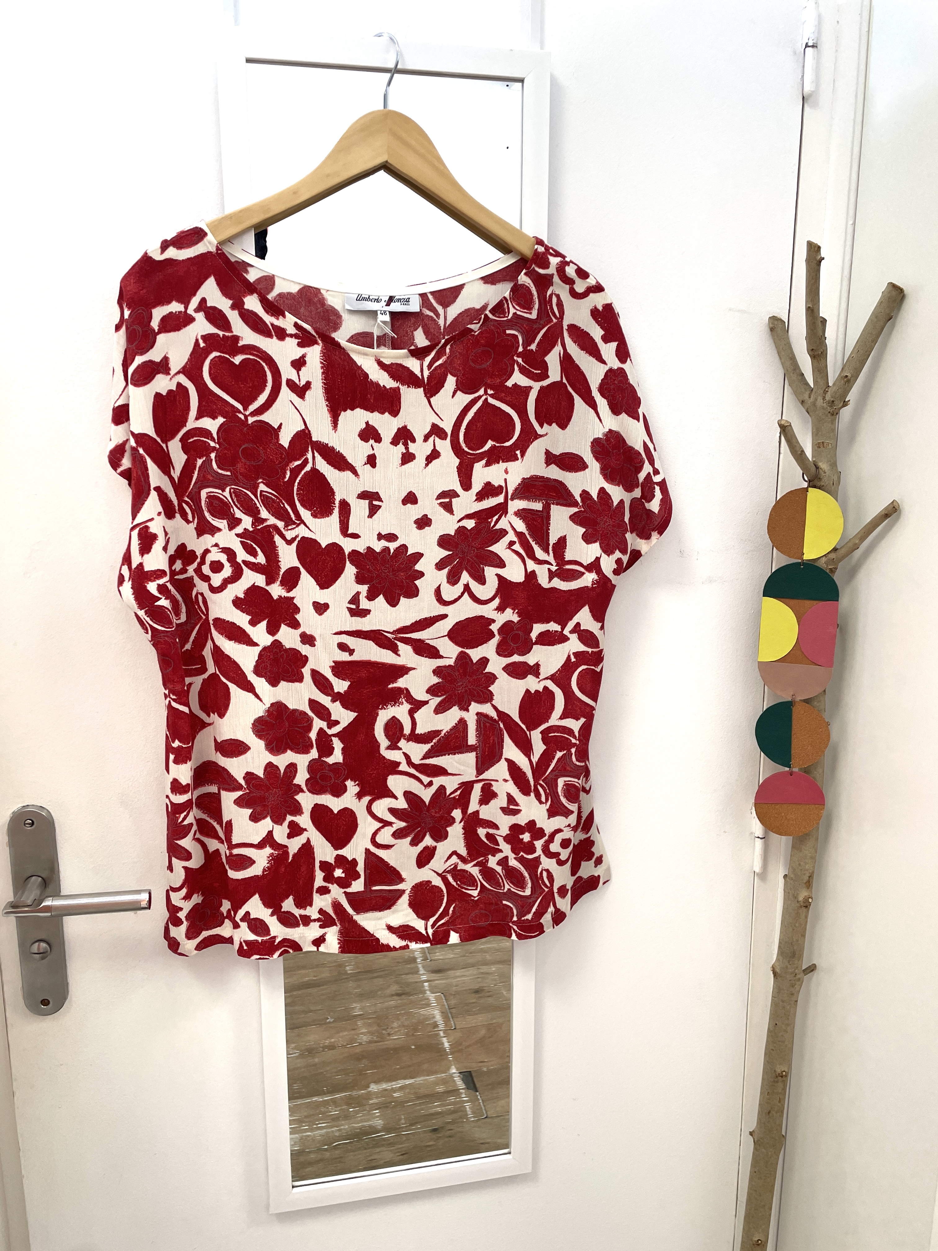 top, tee-shirt, débardeur, haut, prêt à porter, mode, vêtements, friperie, seconde main, grande taille, kapsule éphémère, umberto monza