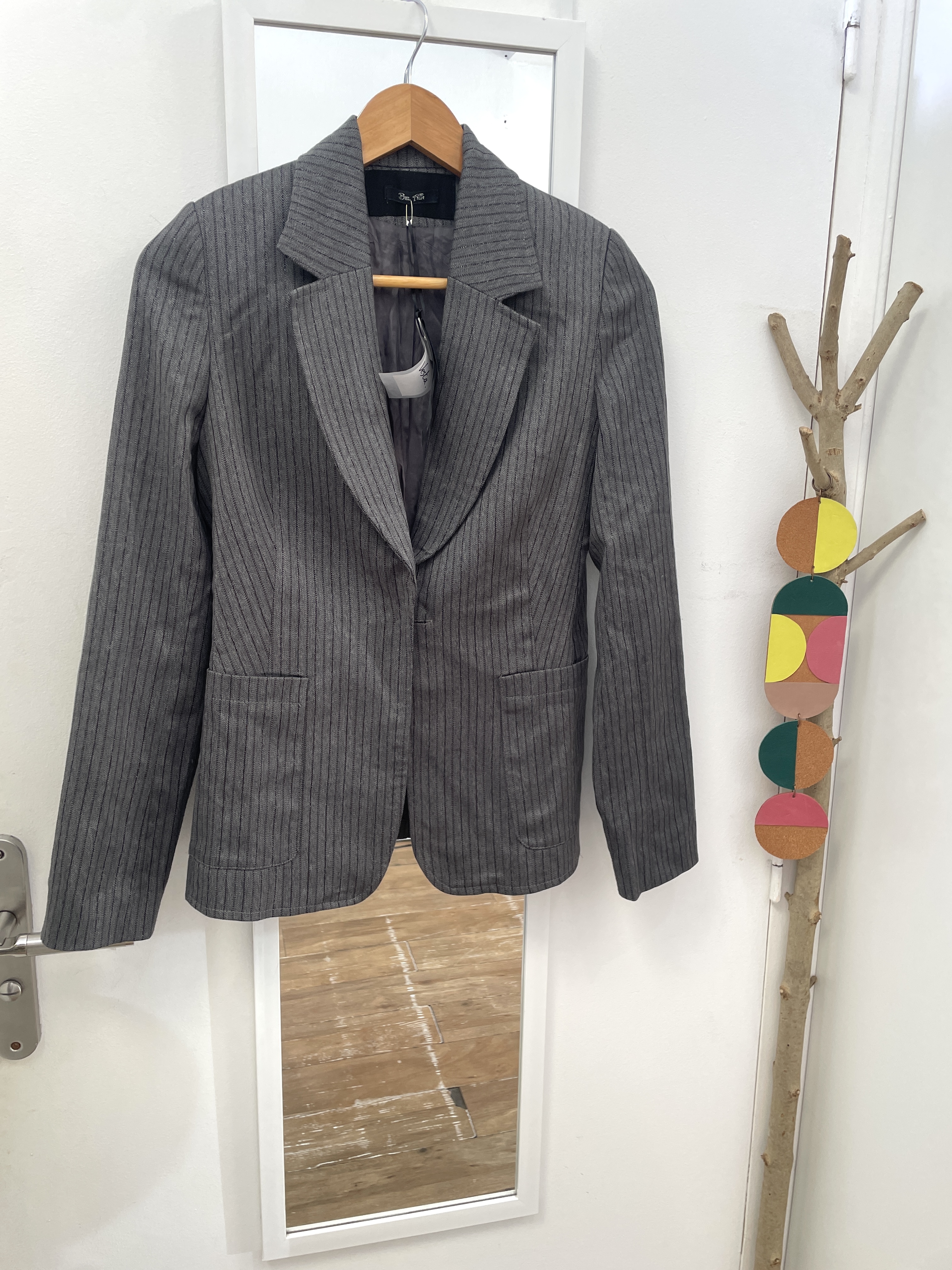 pimkie, veste, seconde main, friperie, vêtements, prêt à porter, marque française, tailleur, bel air