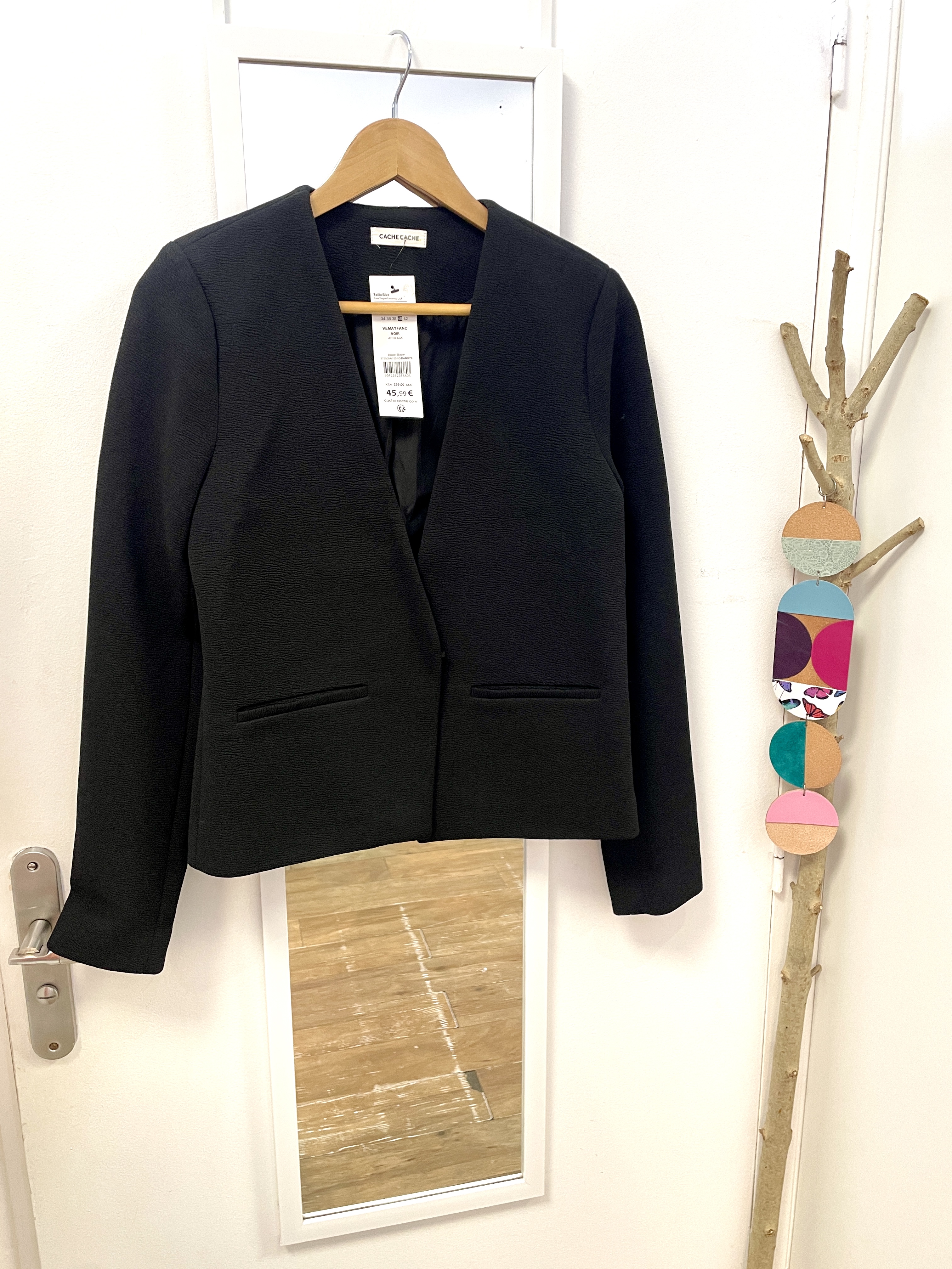 veste, seconde main, friperie, vêtements, prêt à porter, marque française, kapsule ephemere, vintage, cache cache