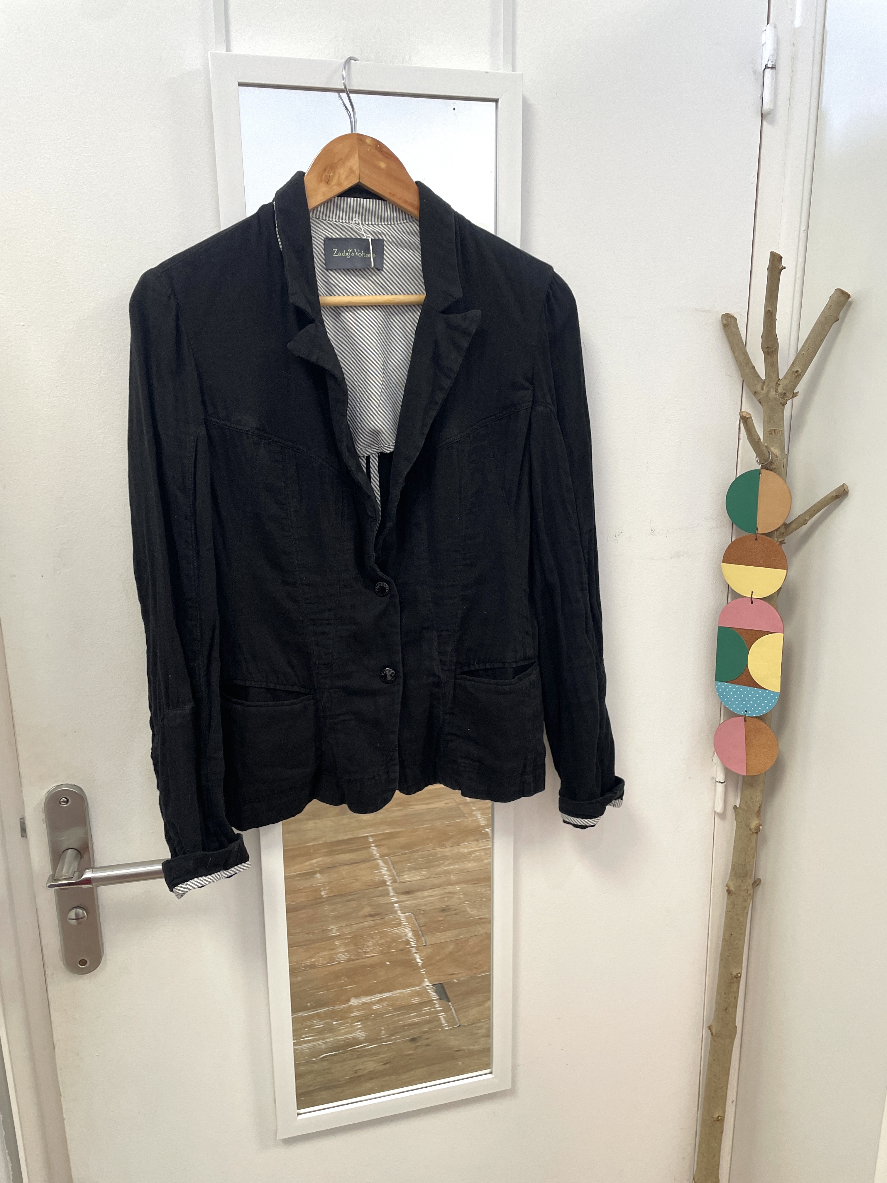 pimkie, veste, seconde main, friperie, vêtements, prêt à porter, marque française, tailleur, kapsule éphémère, zadig et voltaire
