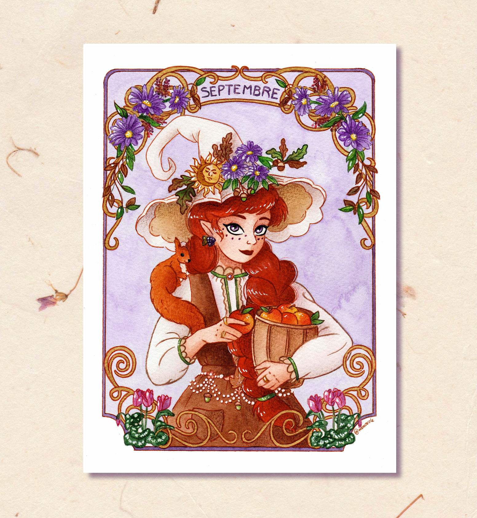 dessin, illustration, création française, déco, sorcière, witch, ésothérique, idée cadeau, boutique cadeau, boutique nantaise, kapsule ephémère