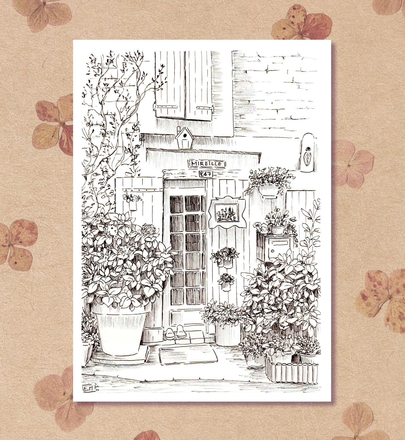 carte, affiche, carterie, dessin, peinture, gouache, illustration, déco, fait main, idée cadeau, créatrice, made in france, boutique de créateurs, kapsule éphémère