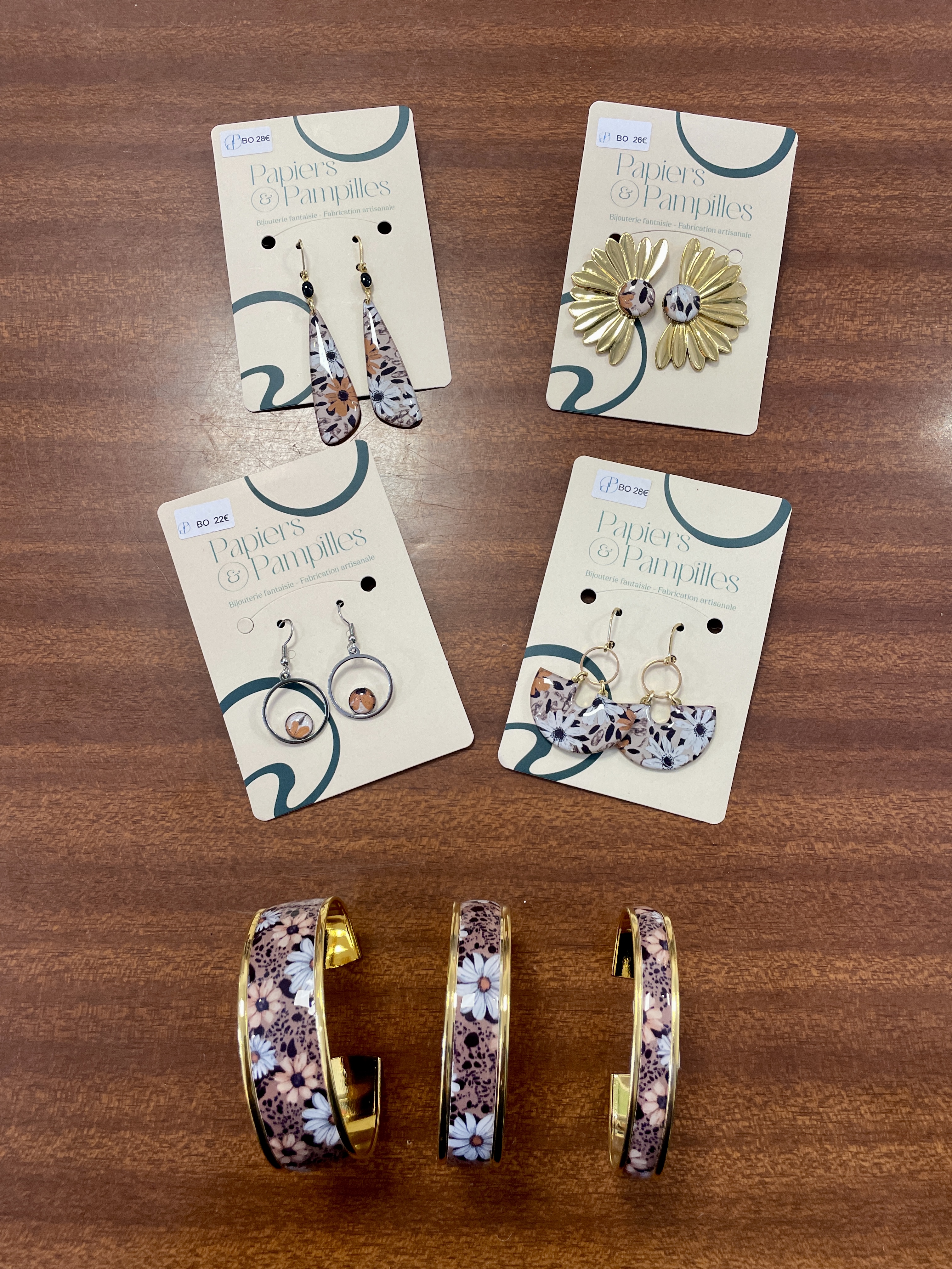 boucles d'oreilles, bijoux, papier, résine, fait main, modèle unique, édition limitée, créatrice française, made in france, idée cadeau, boutique de créateurs, boutique nantaise, kapsule Ephémère