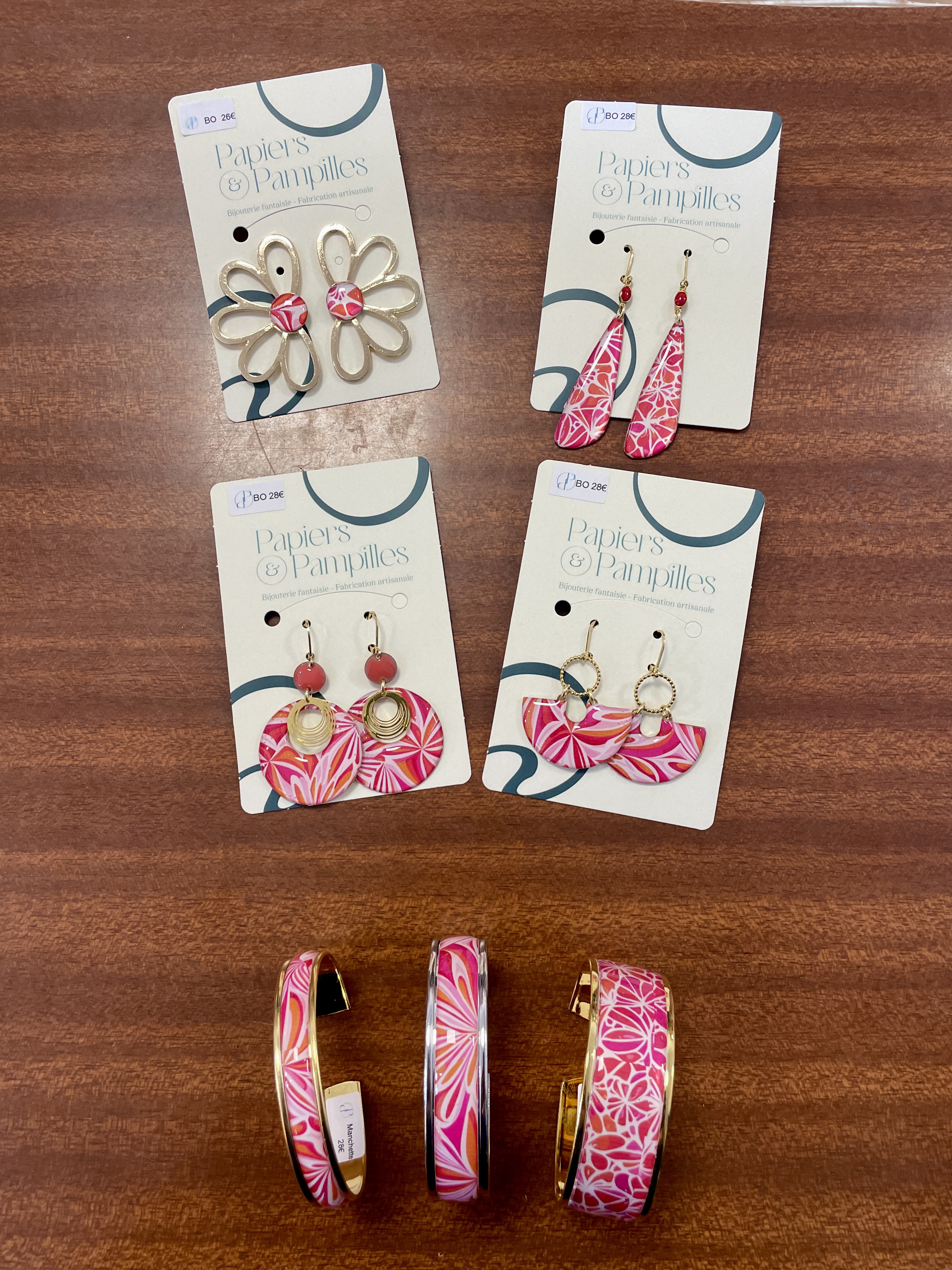 boucles d'oreilles, bijoux, papier, résine, fait main, modèle unique, édition limitée, créatrice française, made in france, idée cadeau, boutique de créateurs, boutique nantaise, kapsule Ephémère