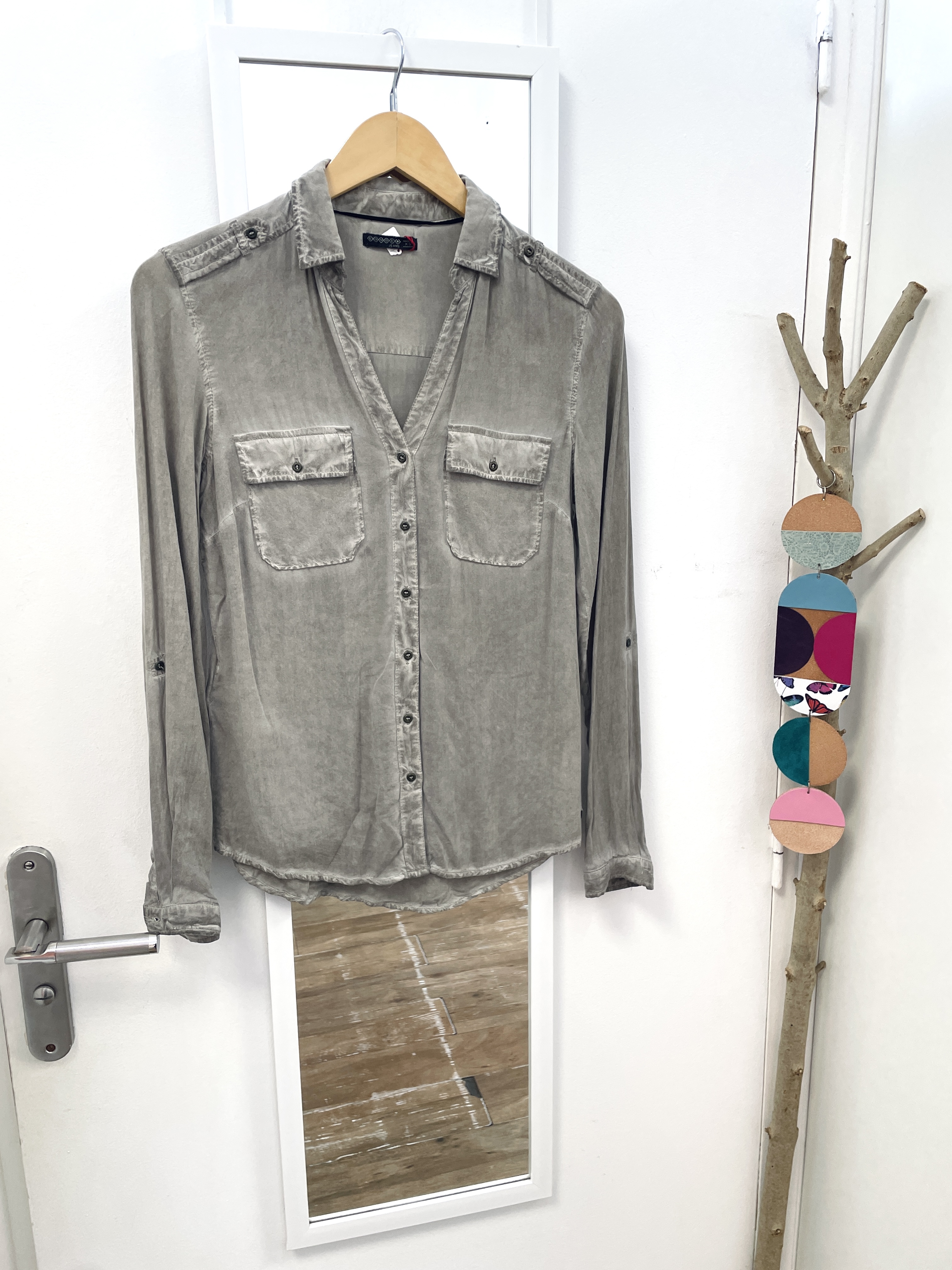 blouse, chemise, seconde main, prêt à porter, mode durable, ethique, friperie, bonobo