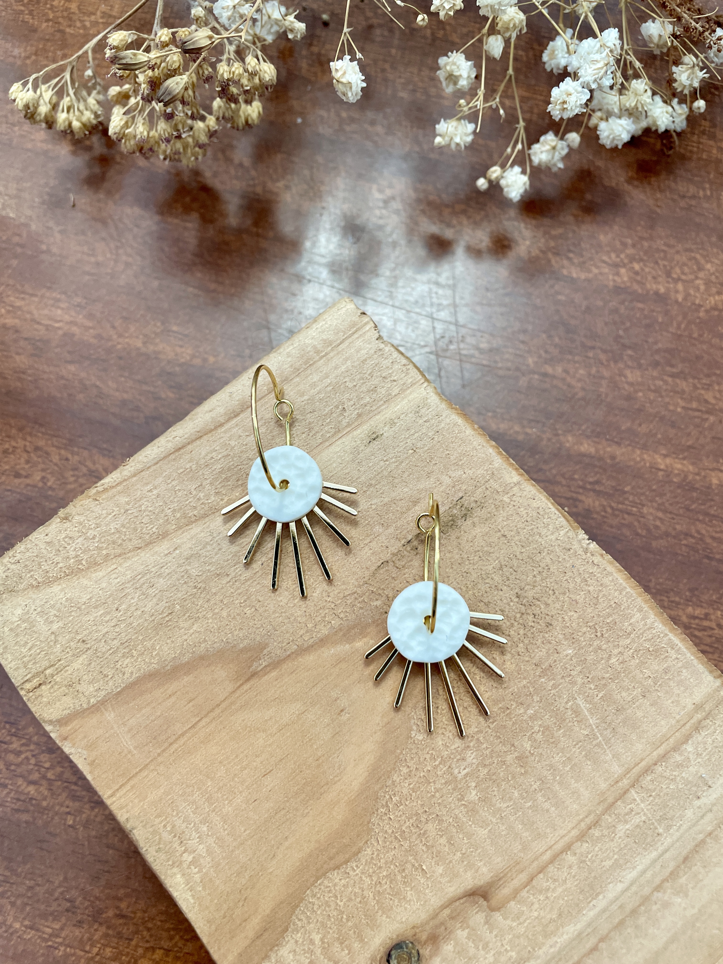 boucles d'oreilles, bijoux, porcelaine, créatrice française, modèle unique, idée cadeau, fait main, boutique de créateurs, boutique nantaise, kapsule éphémère