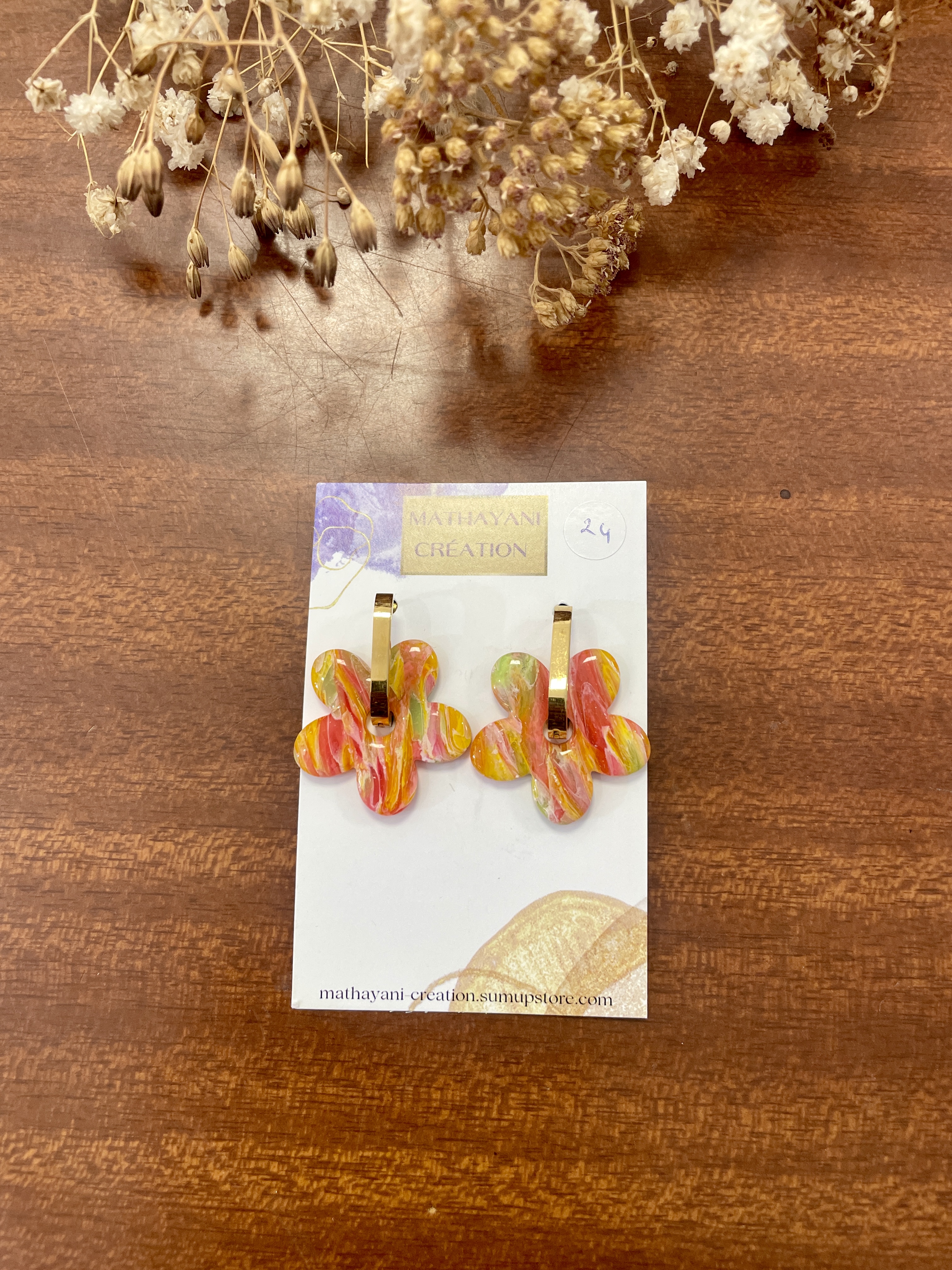 boucles d'oreilles, bijoux, argile polymère, acier inoxydable, fait main, modèle unique, idée cadeau, créatrice française, fabrication locale, made in france, boutique de créateurs, boutique nantaise, kapsule éphémére