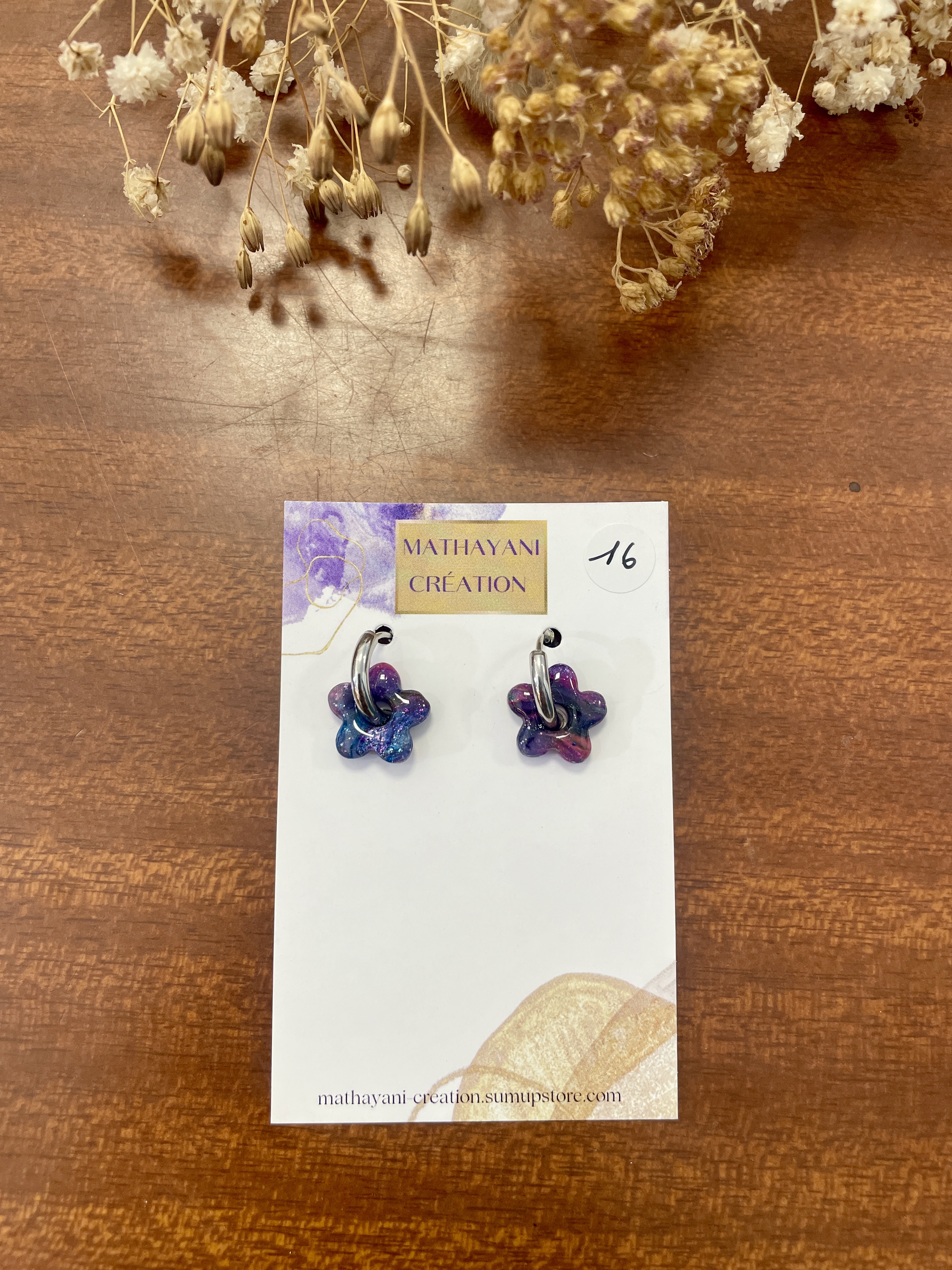boucles d'oreilles, bijoux, argile polymère, acier inoxydable, fait main, modèle unique, idée cadeau, créatrice française, fabrication locale, made in france, boutique de créateurs, boutique nantaise, kapsule éphémére