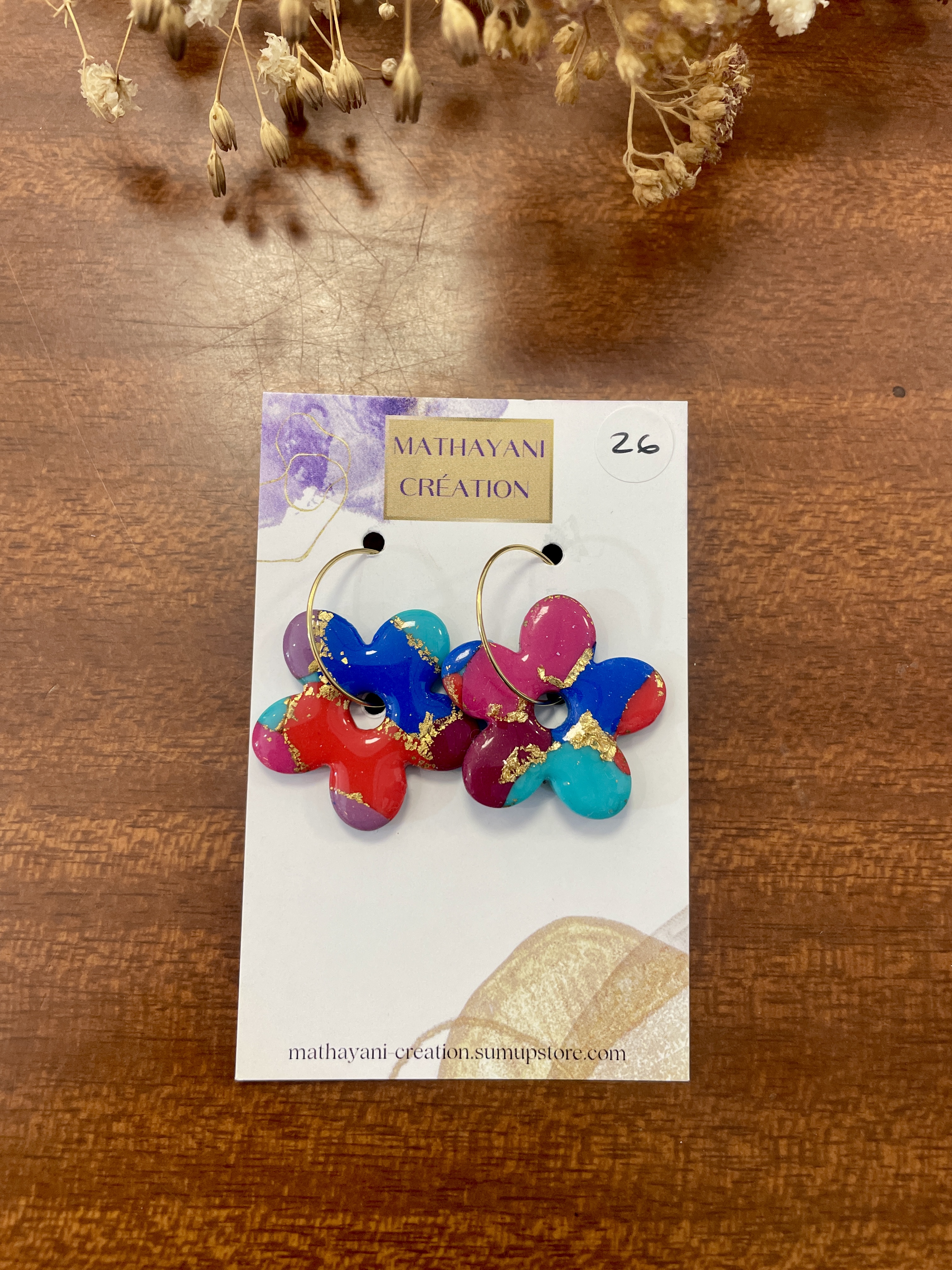 boucles d'oreilles, bijoux, argile polymère, acier inoxydable, fait main, modèle unique, idée cadeau, créatrice française, fabrication locale, made in france, boutique de créateurs, boutique nantaise, kapsule éphémére