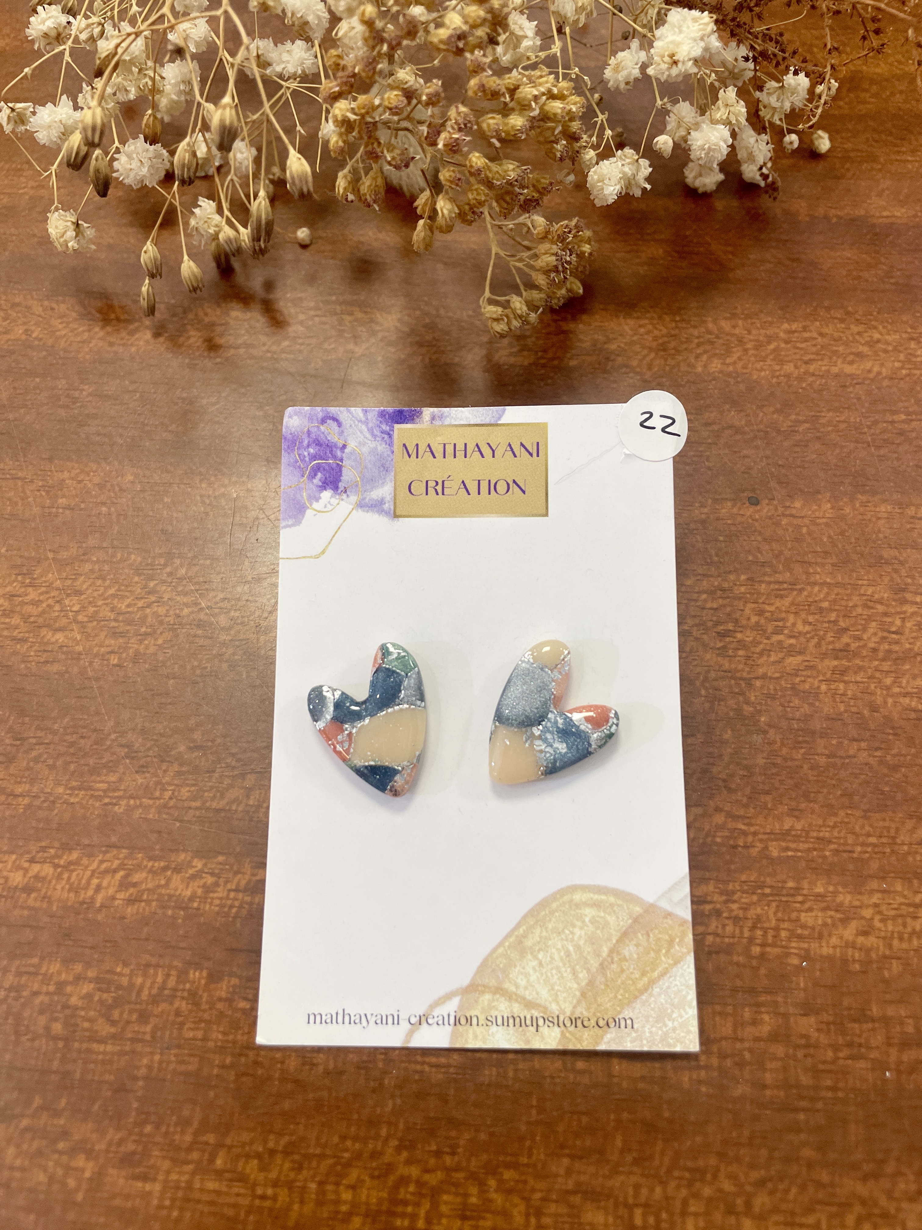 boucles d'oreilles, bijoux, argile polymère, acier inoxydable, fait main, modèle unique, idée cadeau, créatrice française, fabrication locale, made in france, boutique de créateurs, boutique nantaise, kapsule éphémére