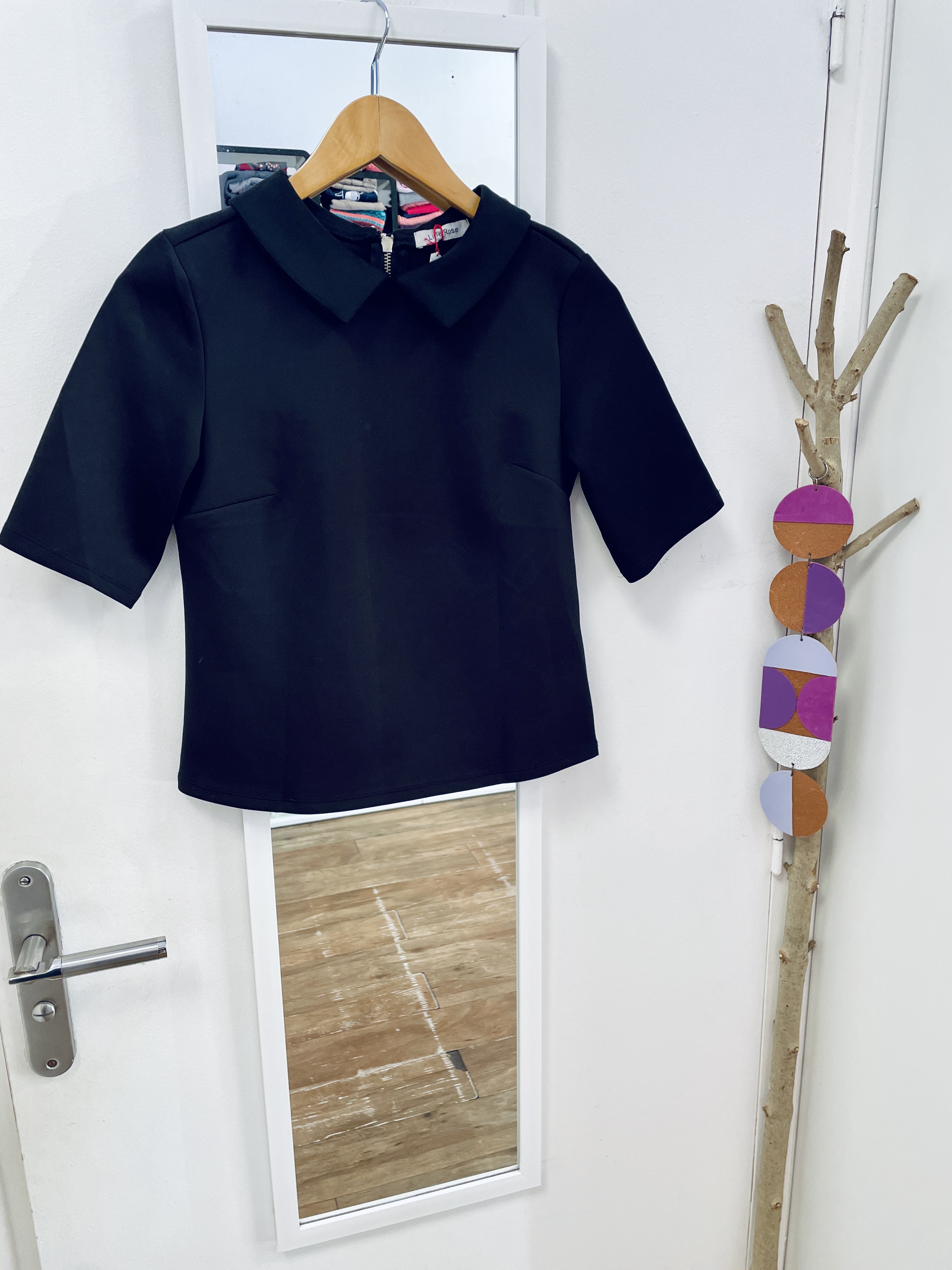 top, débardeur, tee shirt, friperie, vêtement de seconde main, mode durable, boutique nantaise, kapsule éphémère, lily rose