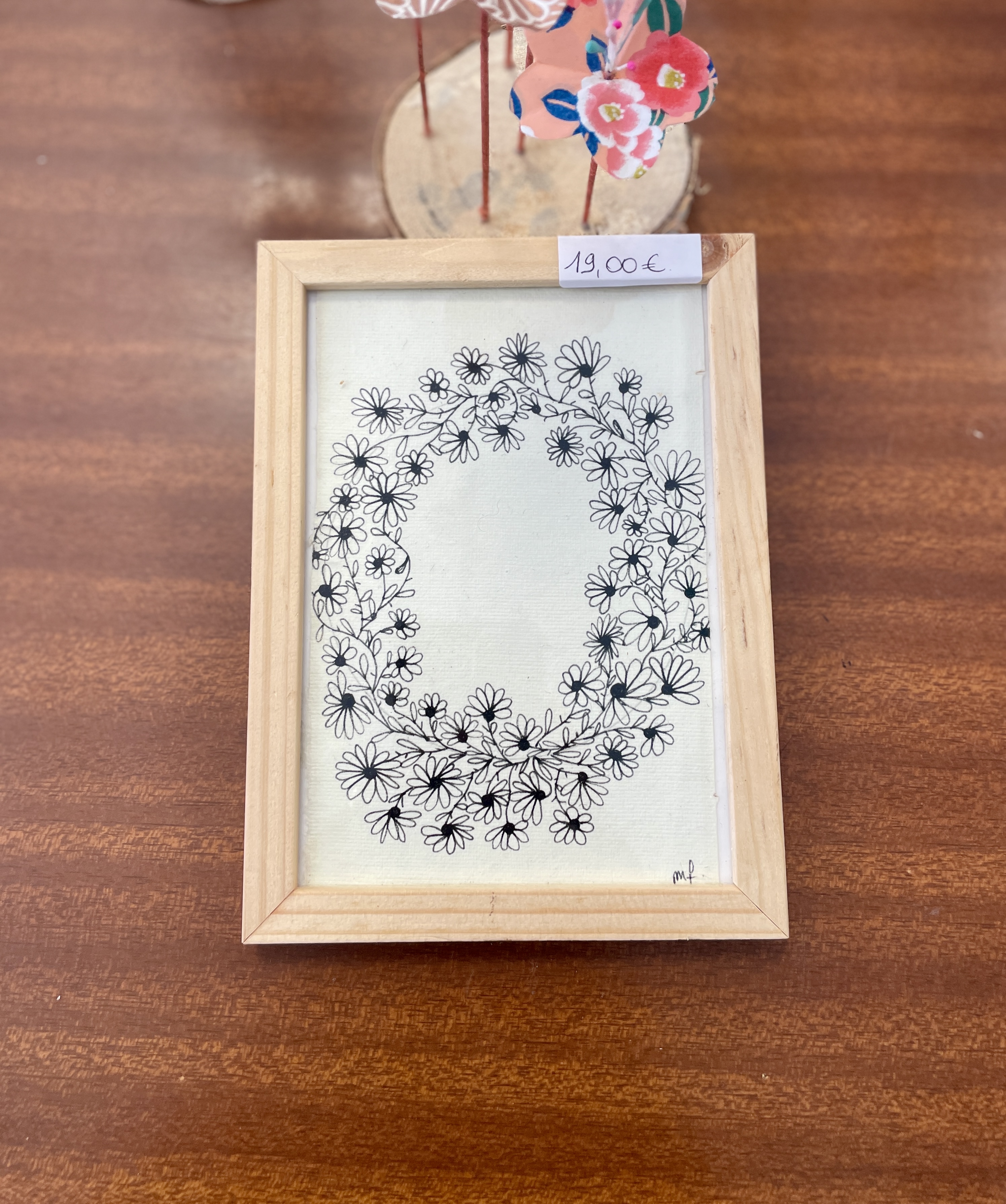 cadre, dessin, illustration, fait main, modèle unique, création française, made in france, idée cadeau, boutique de créateurs, boutique nantaise, nantes, kapsule éphémère