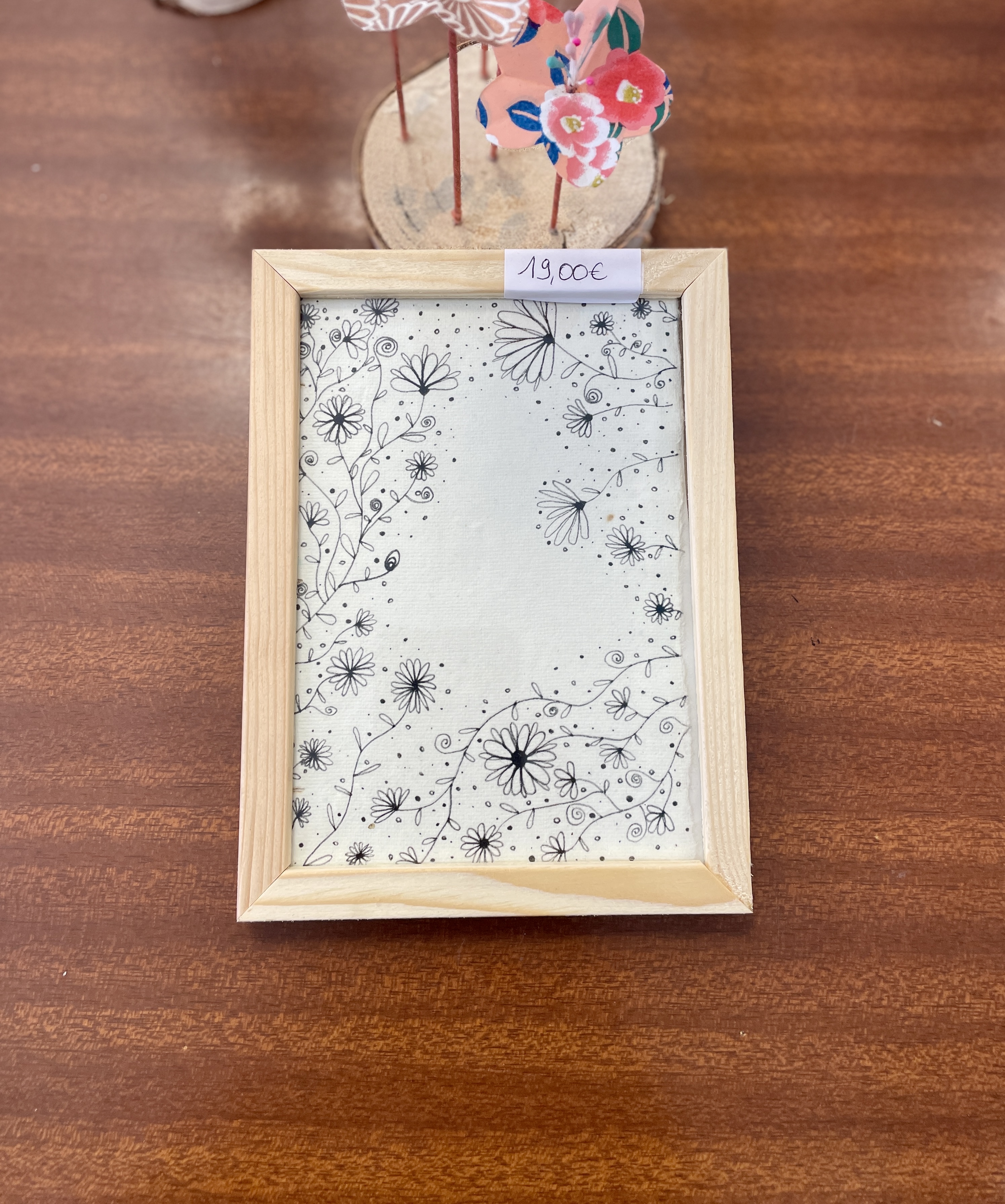 cadre, dessin, illustration, fait main, modèle unique, création française, made in france, idée cadeau, boutique de créateurs, boutique nantaise, nantes, kapsule éphémère