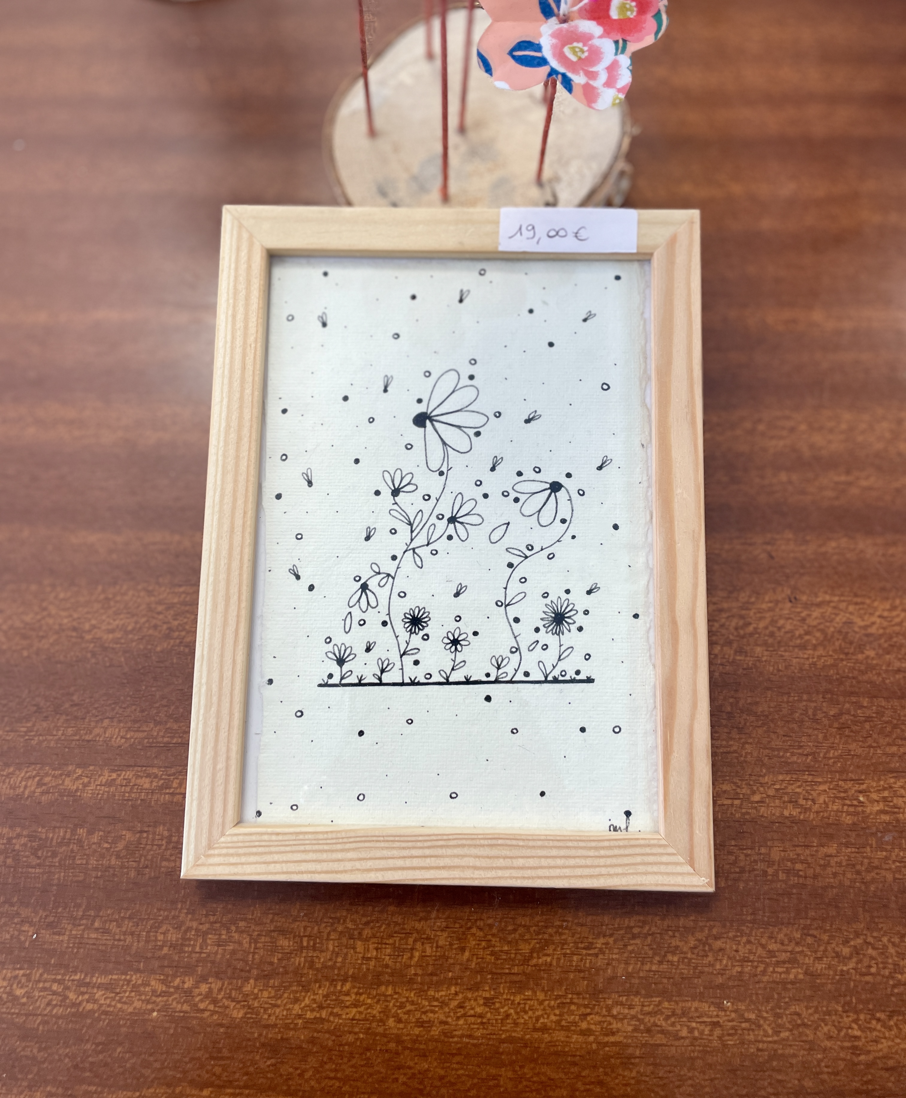 cadre, dessin, illustration, fait main, modèle unique, création française, made in france, idée cadeau, boutique de créateurs, boutique nantaise, nantes, kapsule éphémère