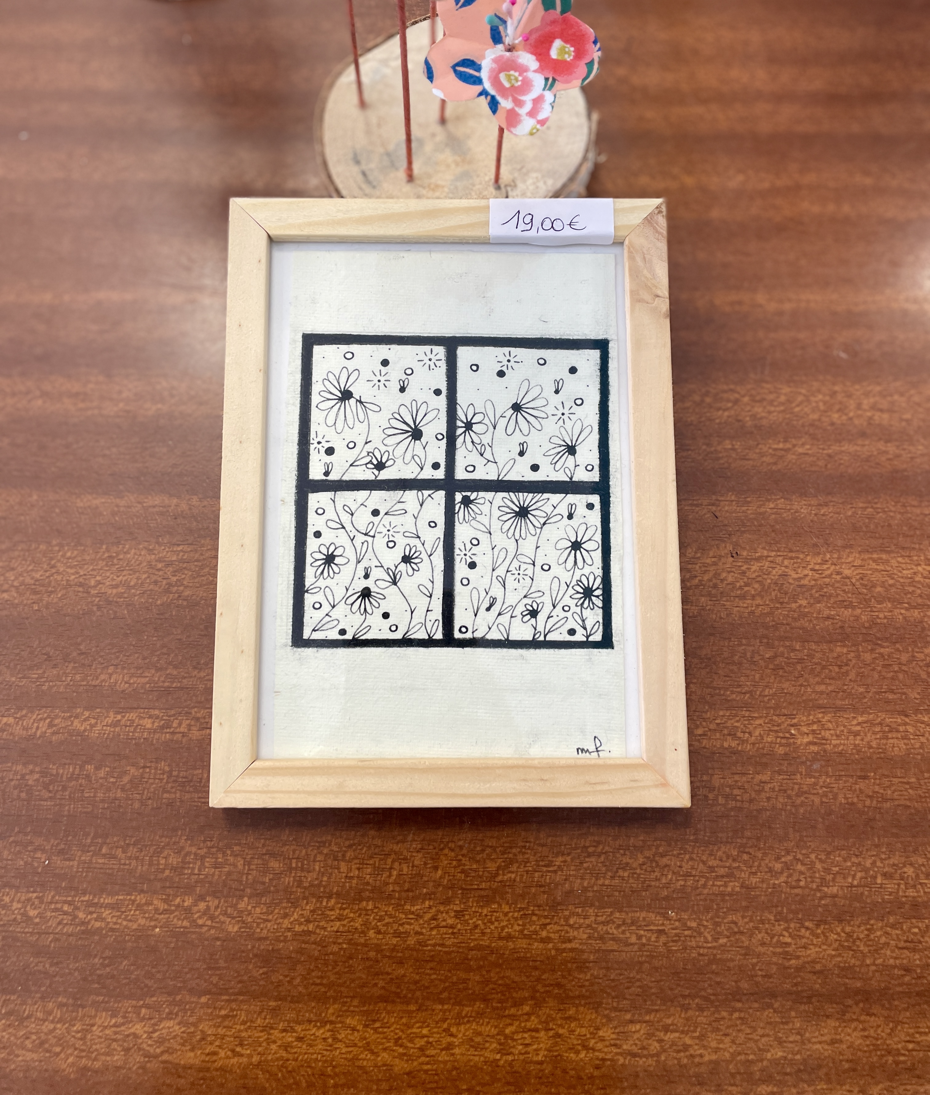 cadre, dessin, illustration, fait main, modèle unique, création française, made in france, idée cadeau, boutique de créateurs, boutique nantaise, nantes, kapsule éphémère