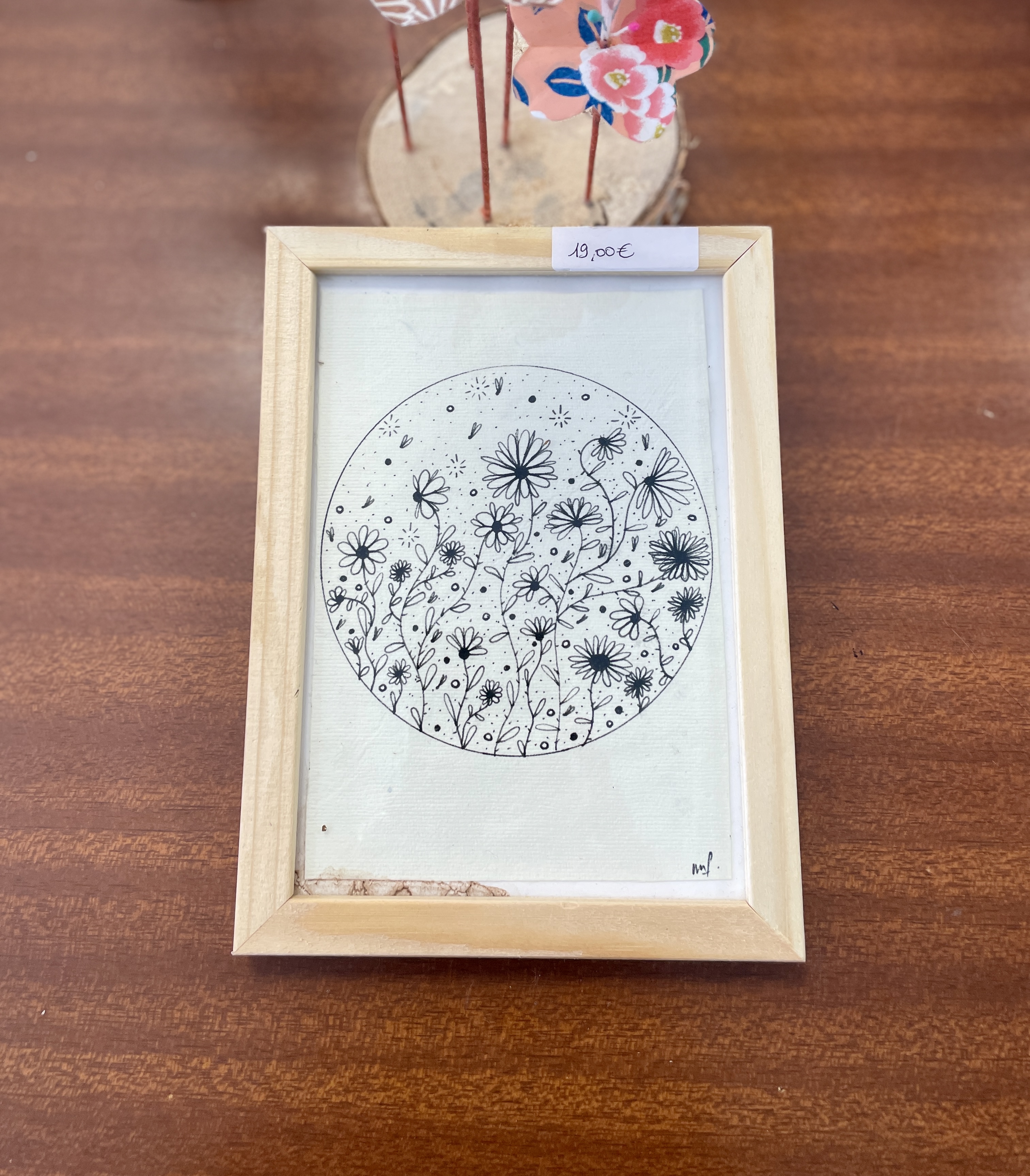 cadre, dessin, illustration, fait main, modèle unique, création française, made in france, idée cadeau, boutique de créateurs, boutique nantaise, nantes, kapsule éphémère