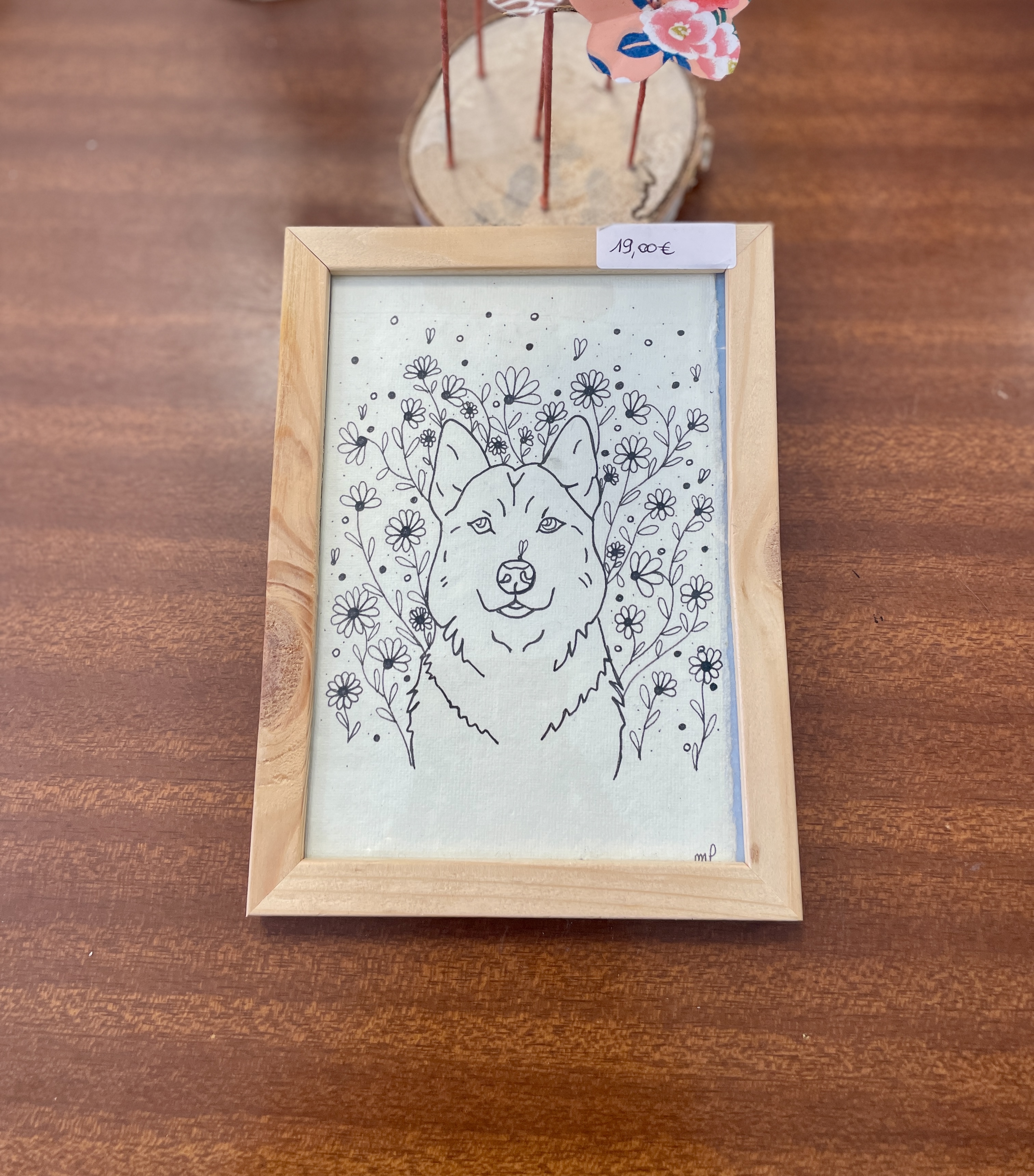 cadre, dessin, illustration, fait main, modèle unique, création française, made in france, idée cadeau, boutique de créateurs, boutique nantaise, nantes, kapsule éphémère