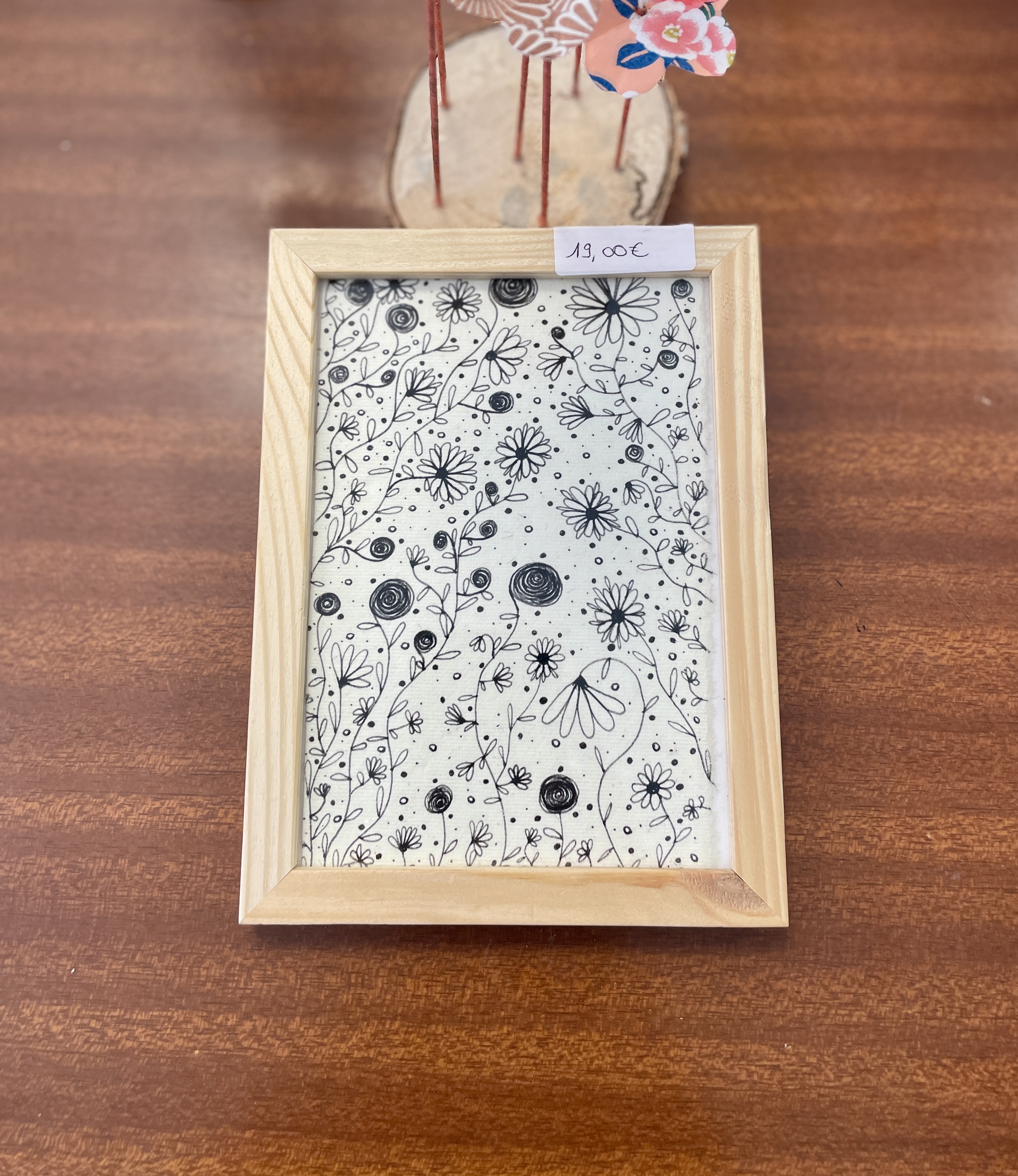 cadre, dessin, illustration, fait main, modèle unique, création française, made in france, idée cadeau, boutique de créateurs, boutique nantaise, nantes, kapsule éphémère