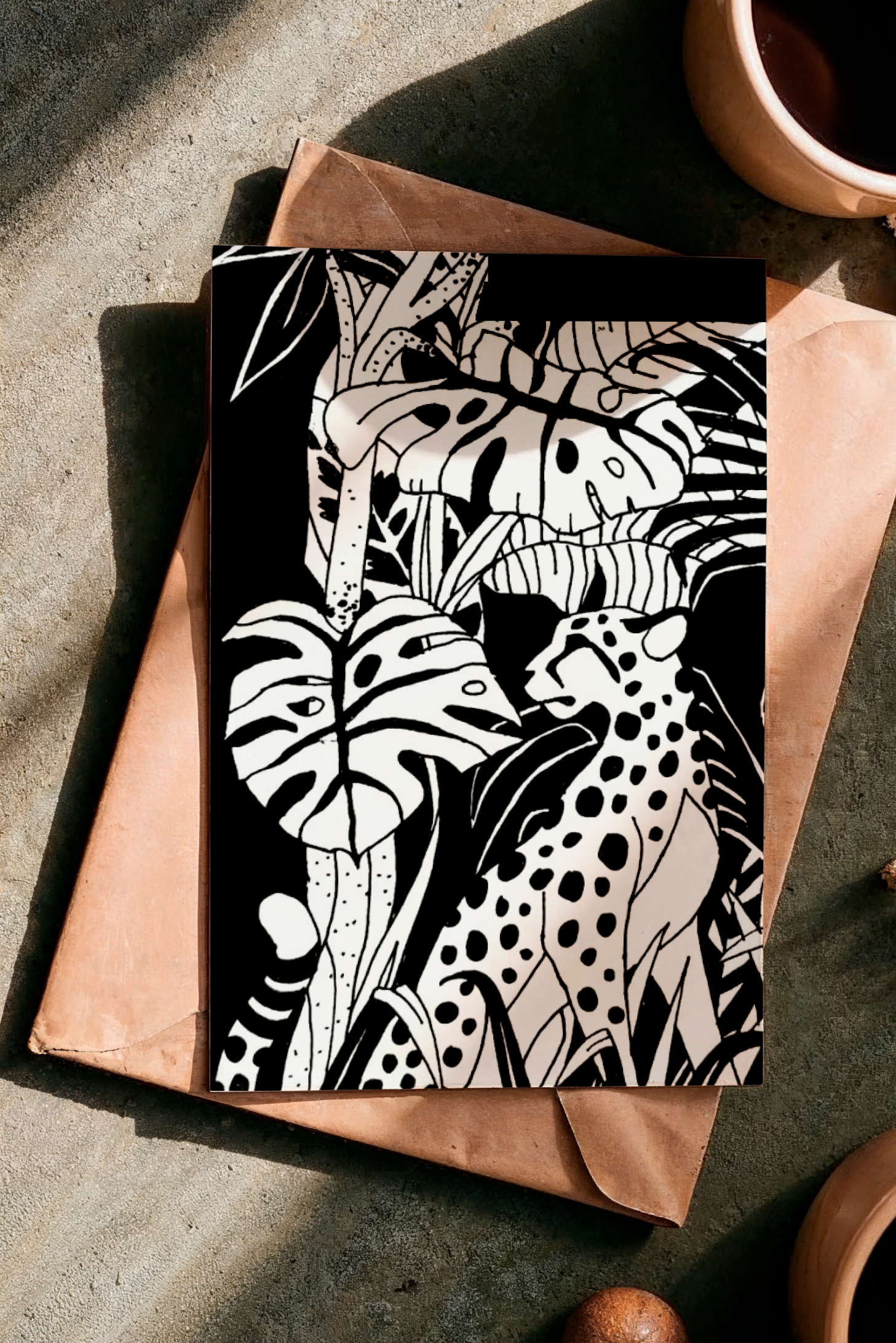 carte, affiche, cadre, illustration, dessin, encre de chine, déco, créatrice française, idée cadeau, boutique de créateurs, boutique nantaise, kapsule éphémère